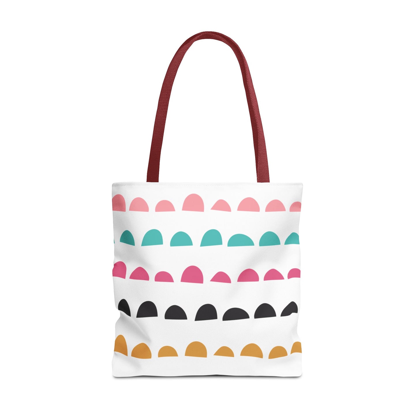 Colorful Arched Dots Tote Bag