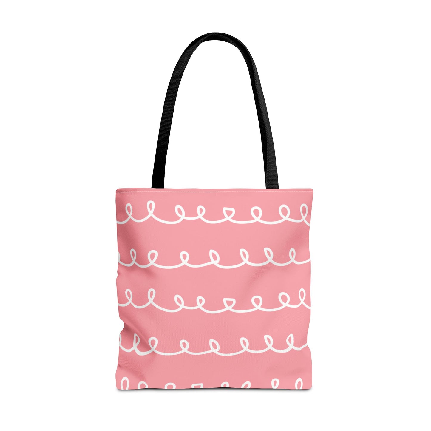 Pink Swirl Delight Tote Bag