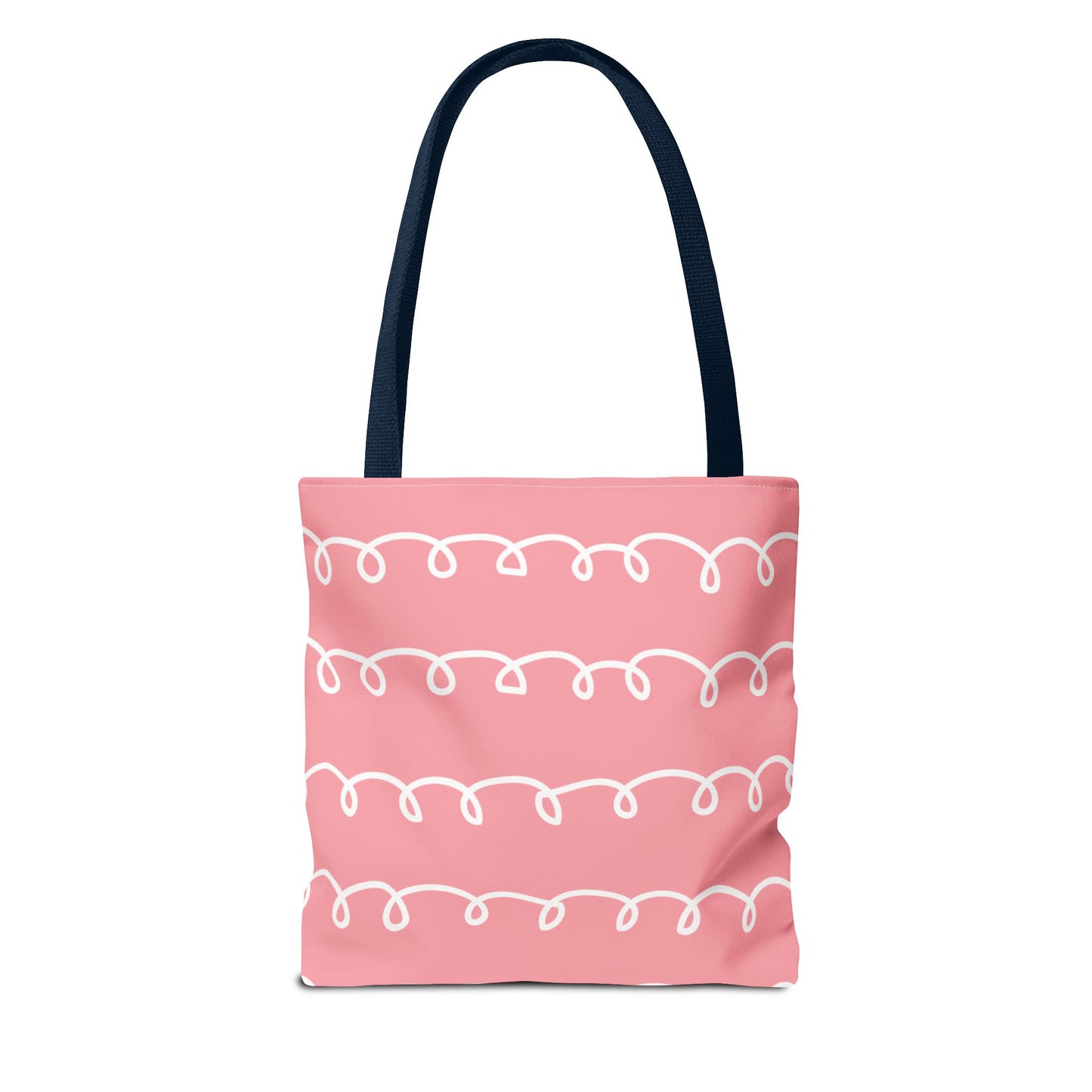 Pink Swirl Delight Tote Bag