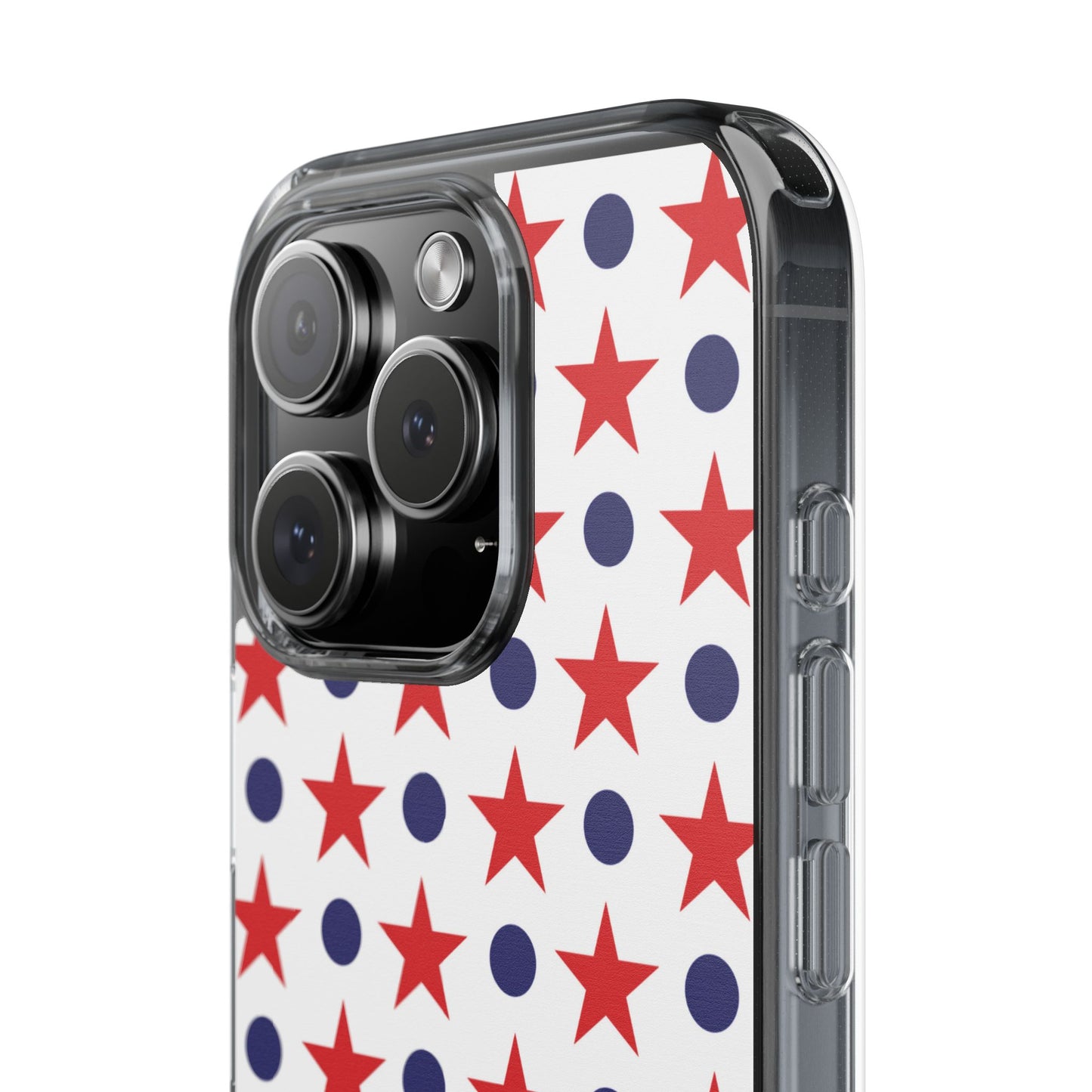 Patriotic Stars and Dots Phone Case