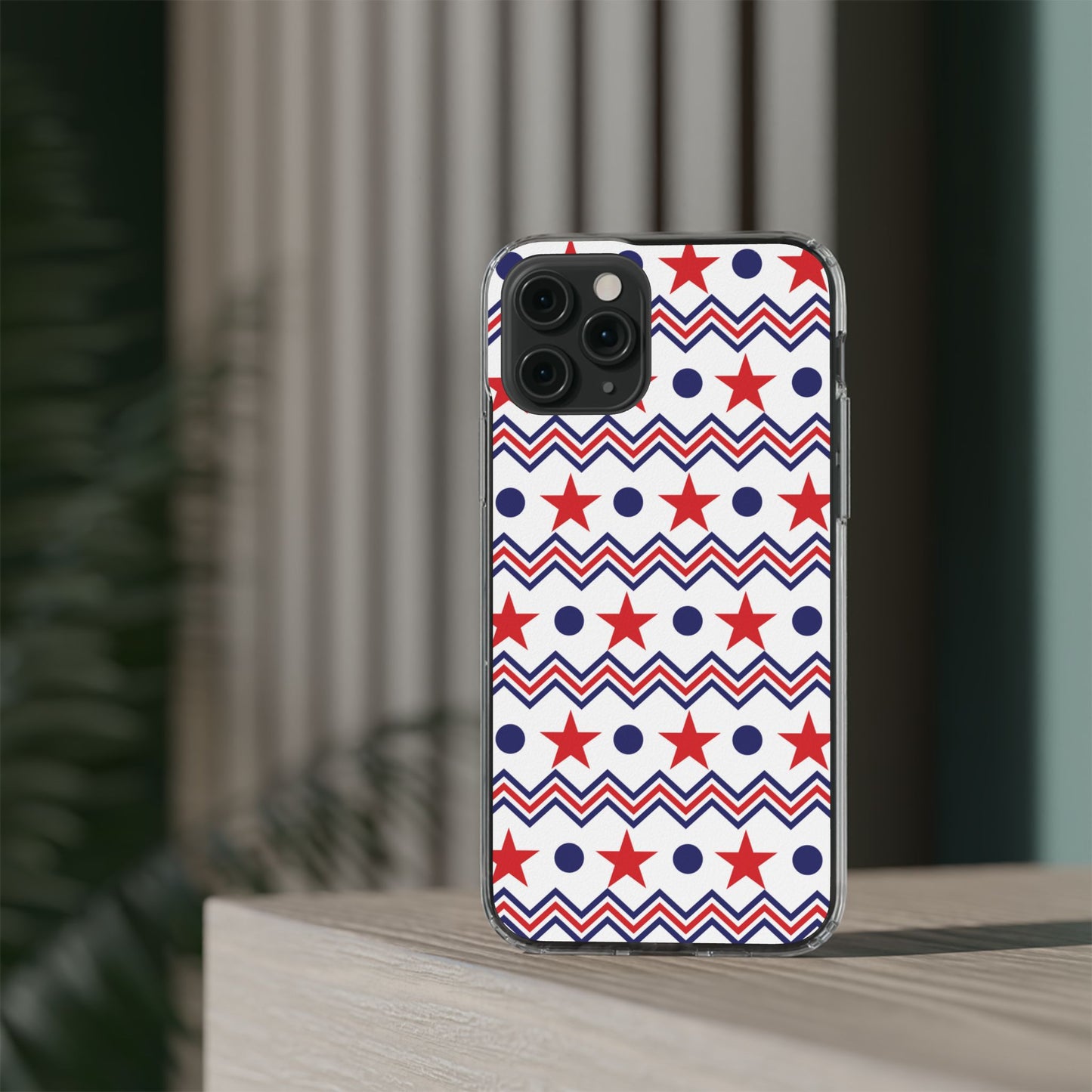 Patriotic Chevron Stars Phone Case