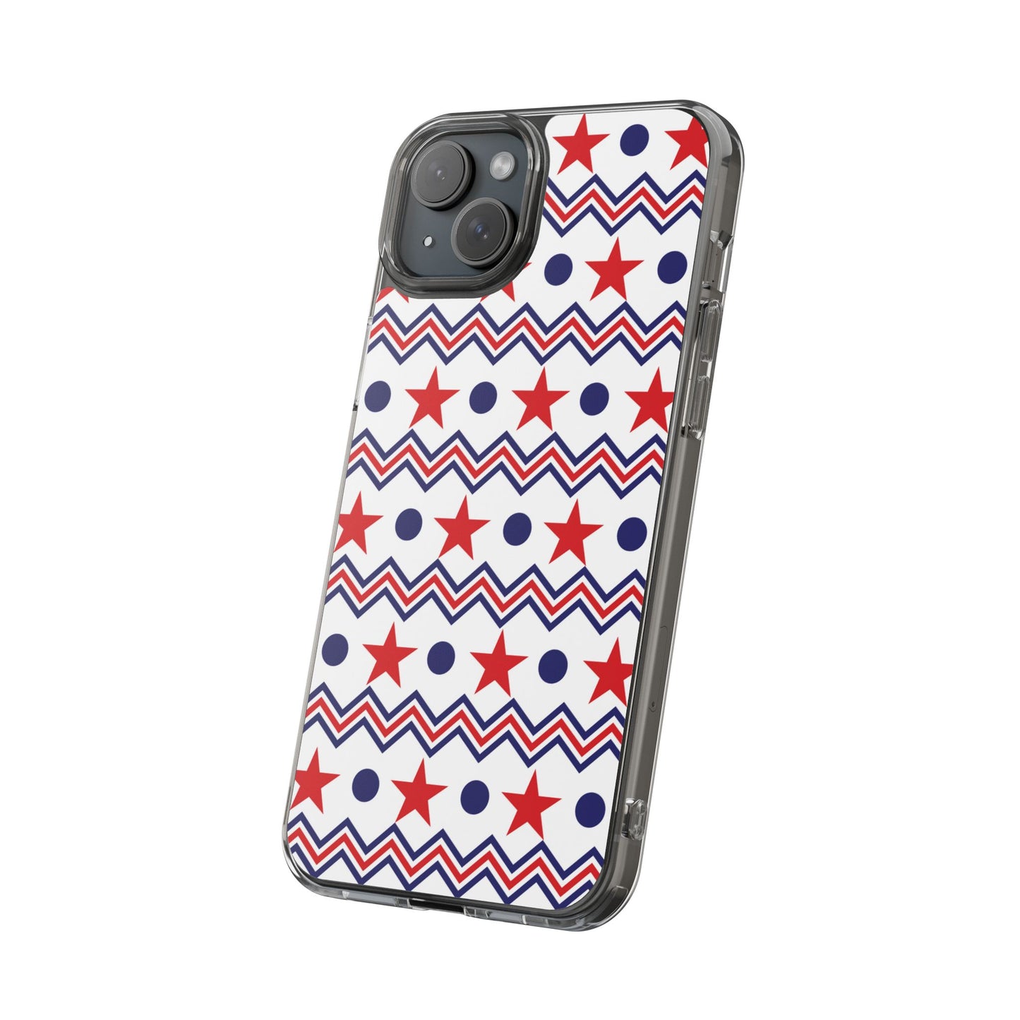 Patriotic Chevron Stars Phone Case