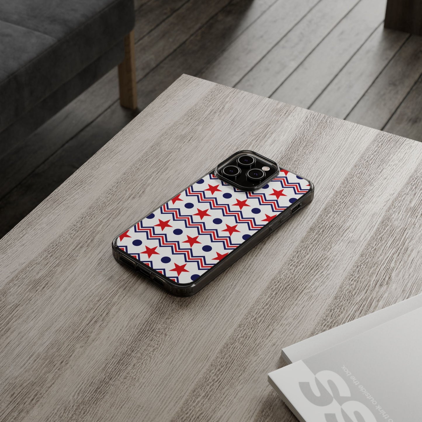 Patriotic Chevron Stars Phone Case