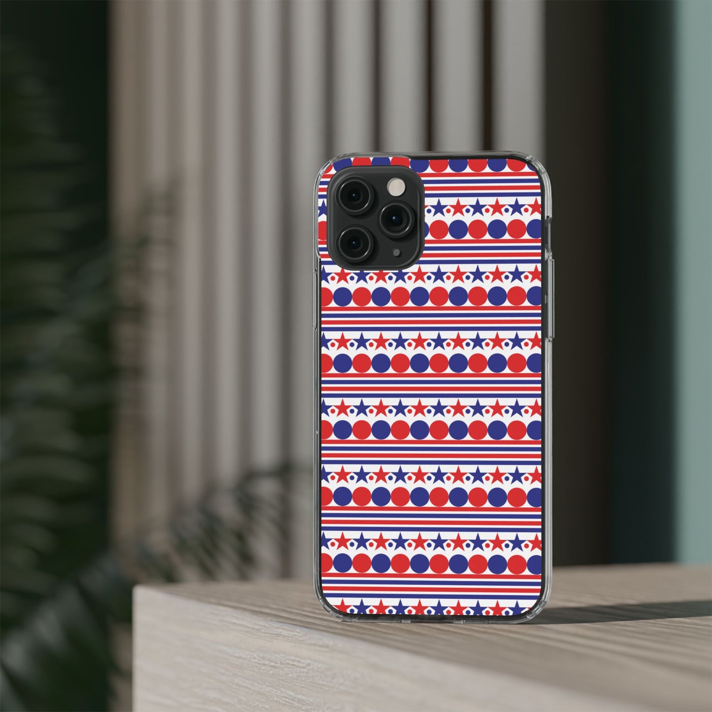 Patriotic Stripes and Stars Phone Case