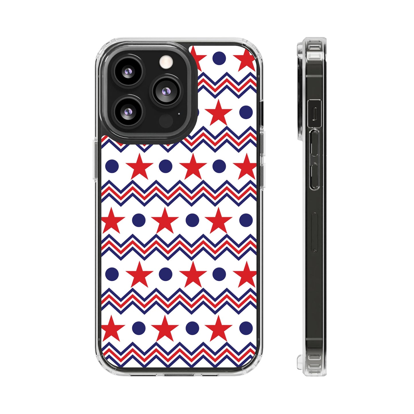 Patriotic Chevron Stars Phone Case