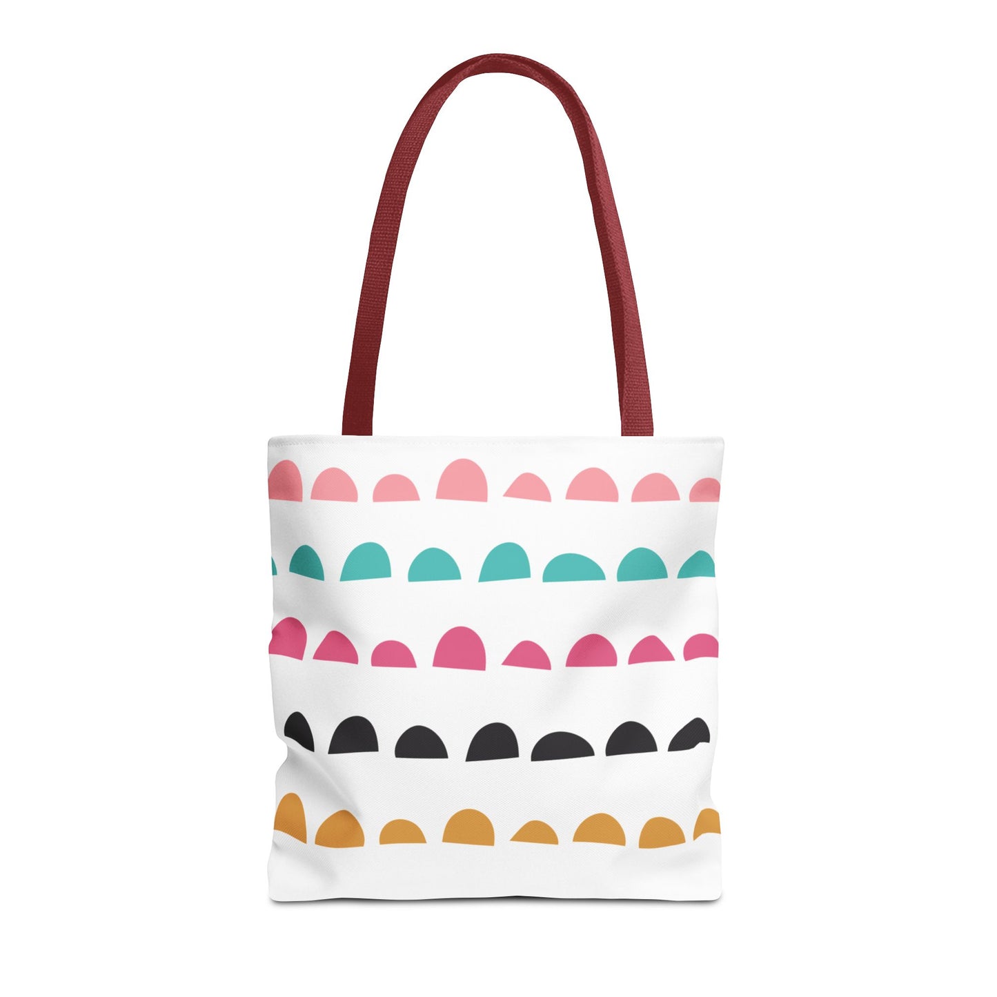 Colorful Arched Dots Tote Bag