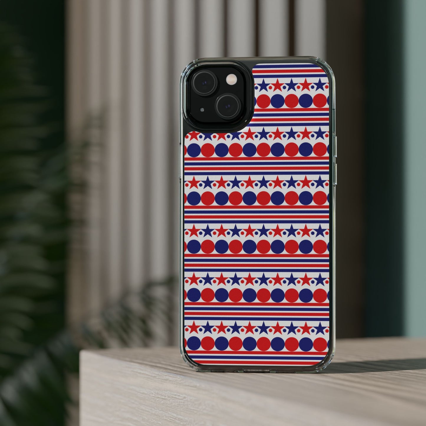 Patriotic Stripes and Stars Phone Case