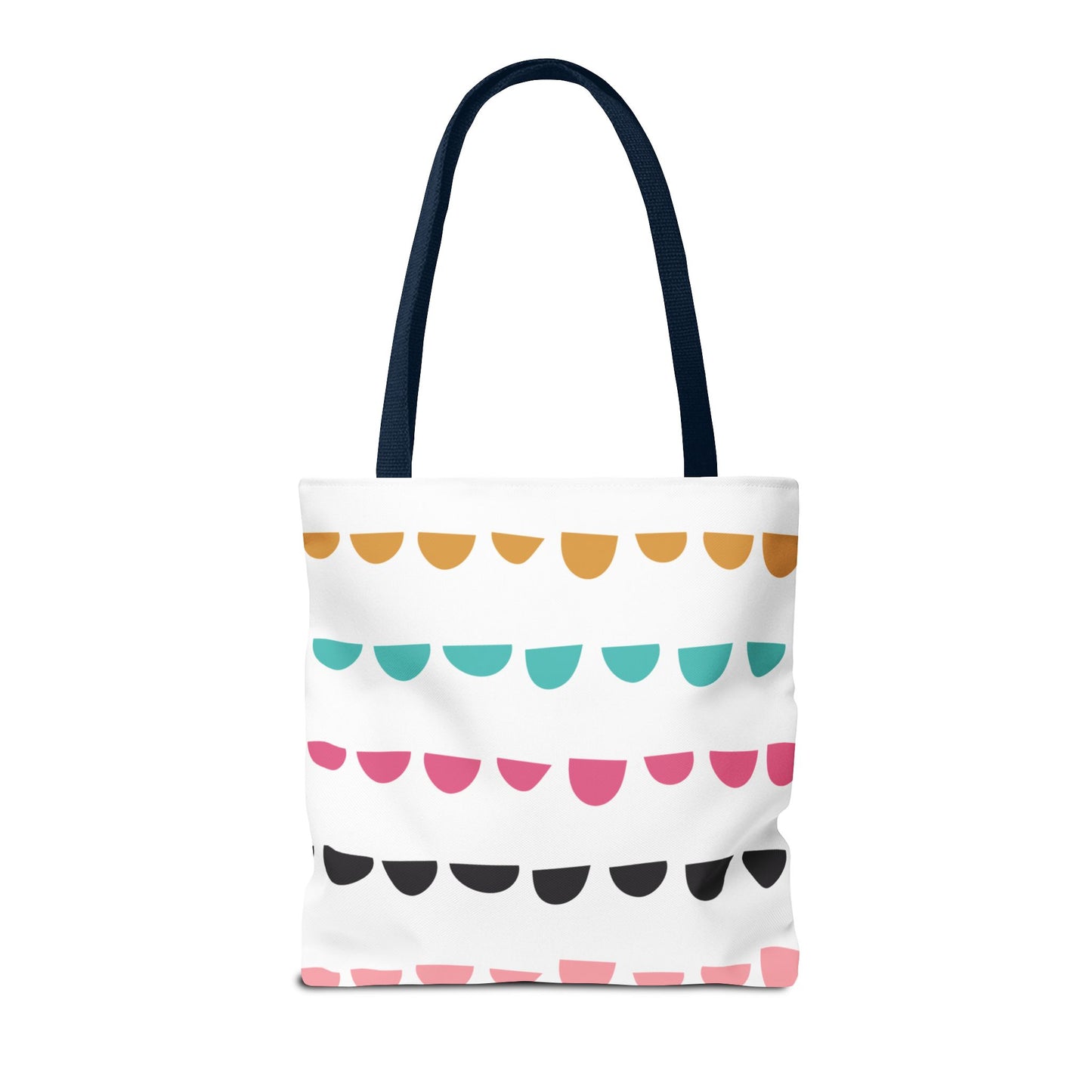 Colorful Arched Dots Tote Bag