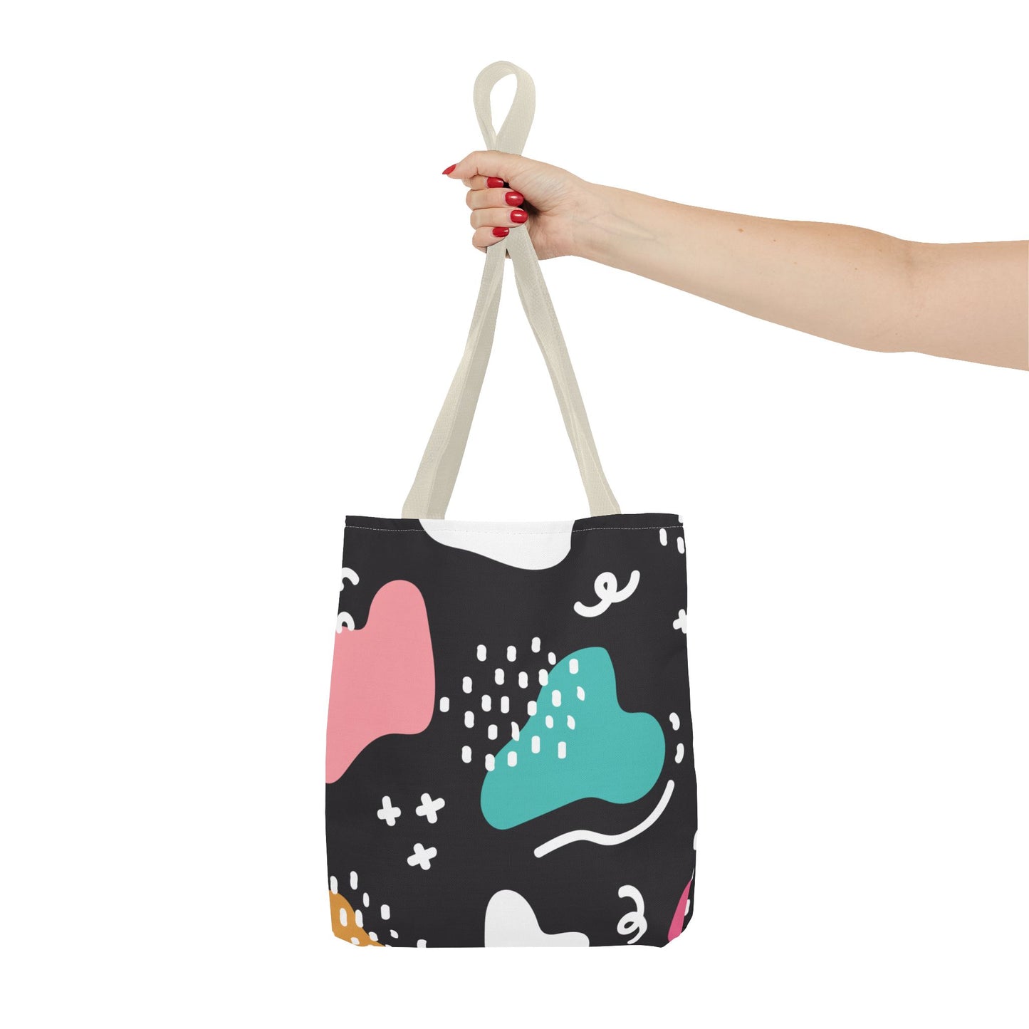 Modern Abstract Shapes Tote Bag