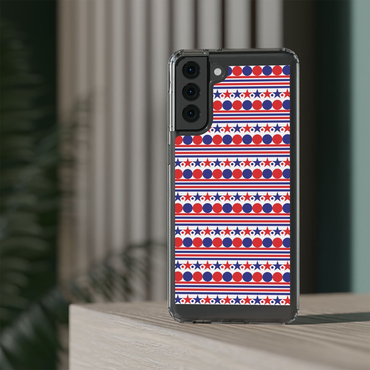 Patriotic Stripes and Stars Phone Case