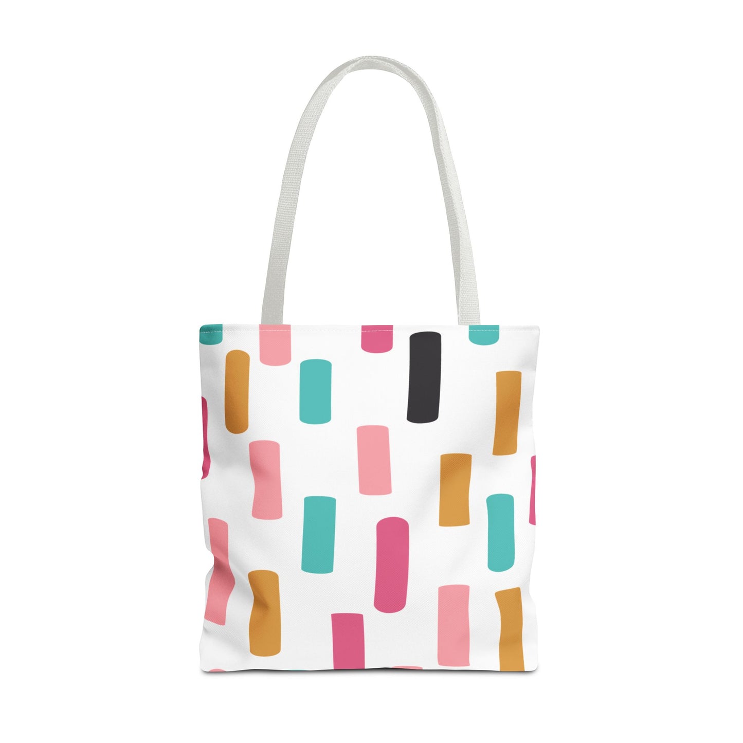 Color Block Confetti Tote Bag