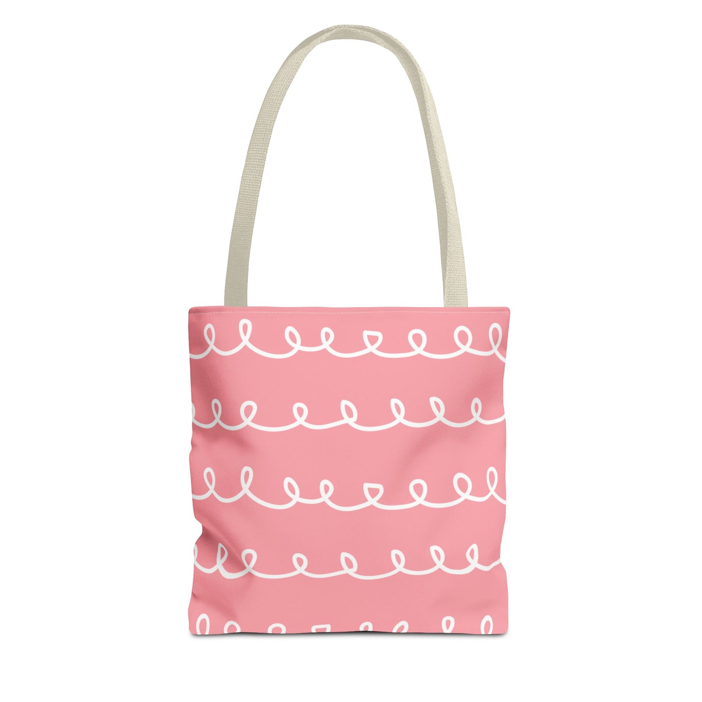 Pink Swirl Delight Tote Bag