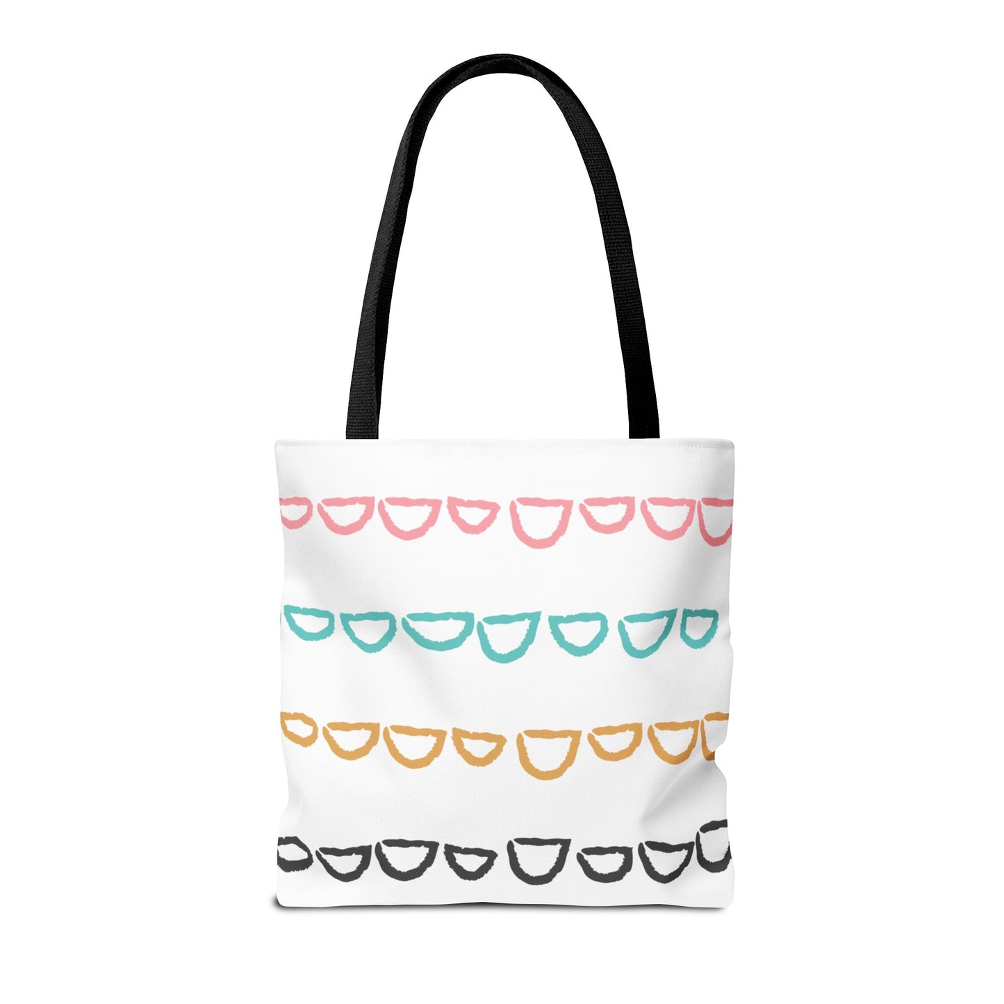 Rainbow Arch Stripes Tote Bag