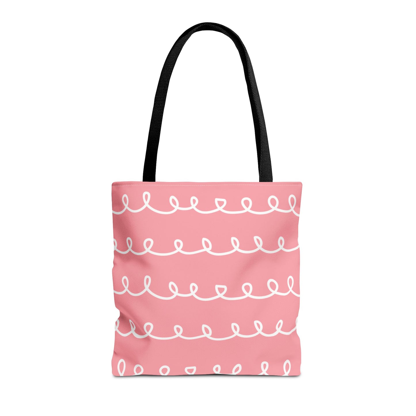 Pink Swirl Delight Tote Bag