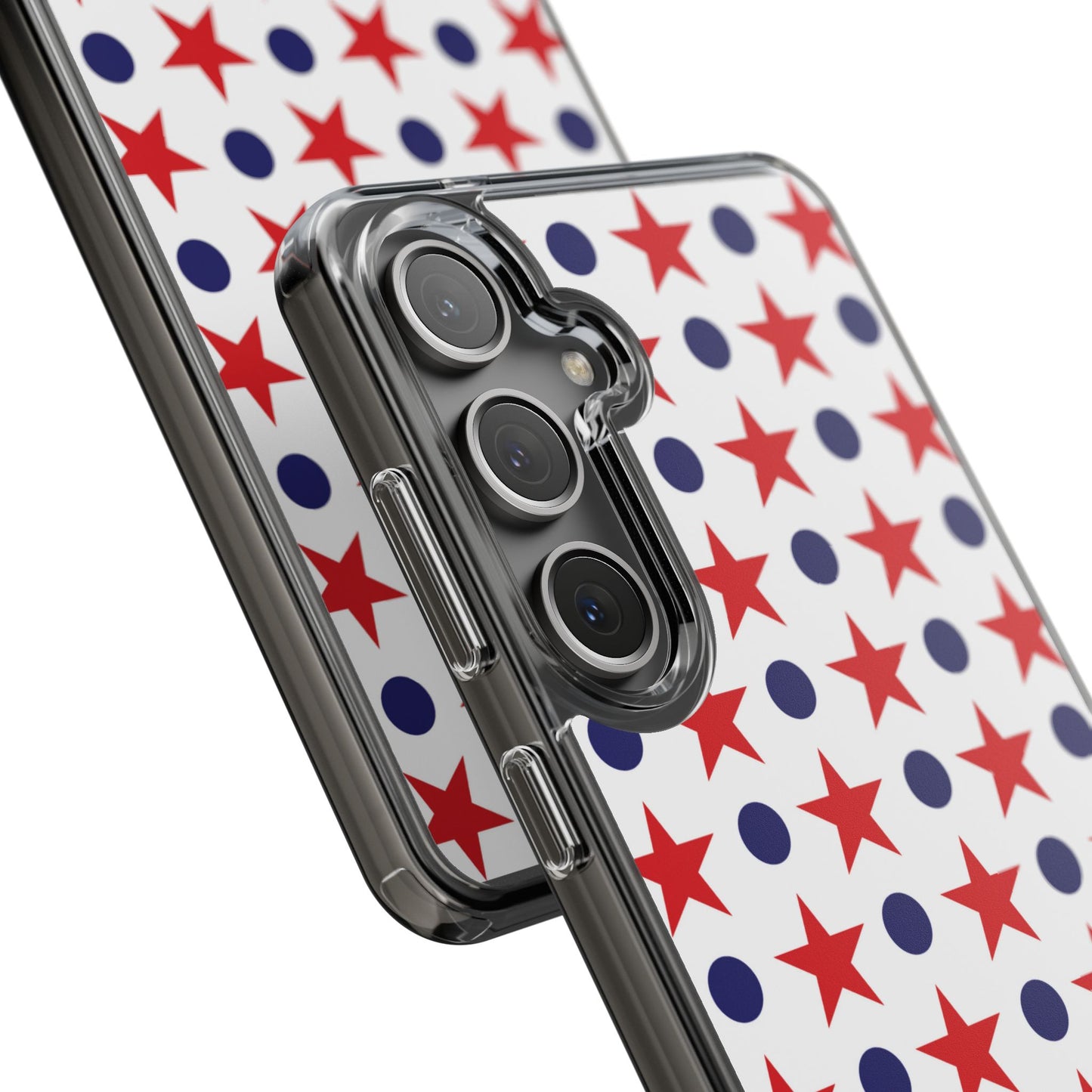 Patriotic Stars and Dots Phone Case