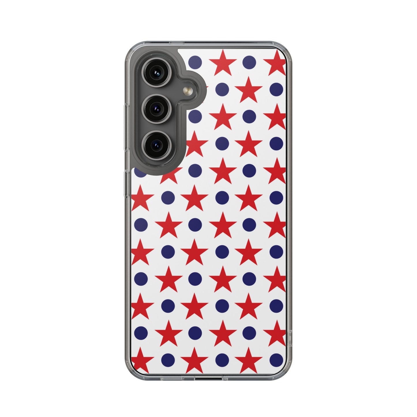 Patriotic Stars and Dots Phone Case