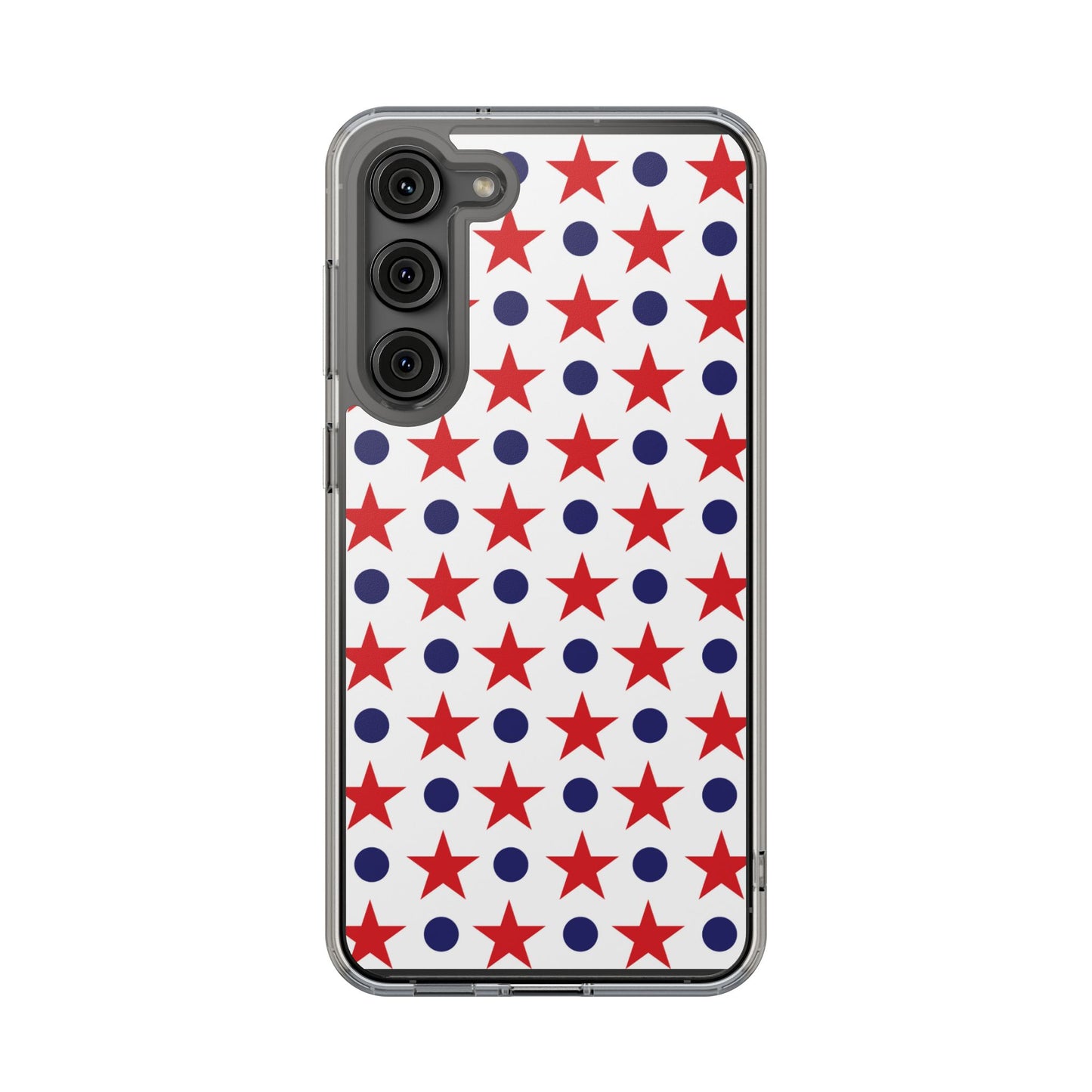 Patriotic Stars and Dots Phone Case