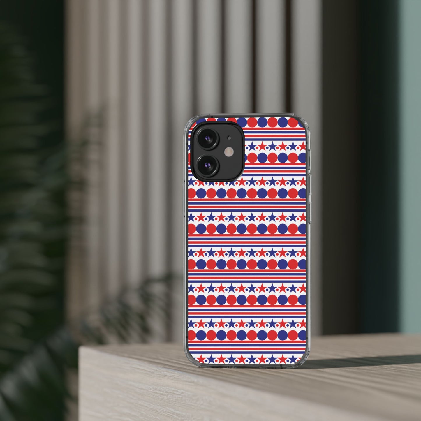 Patriotic Stripes and Stars Phone Case