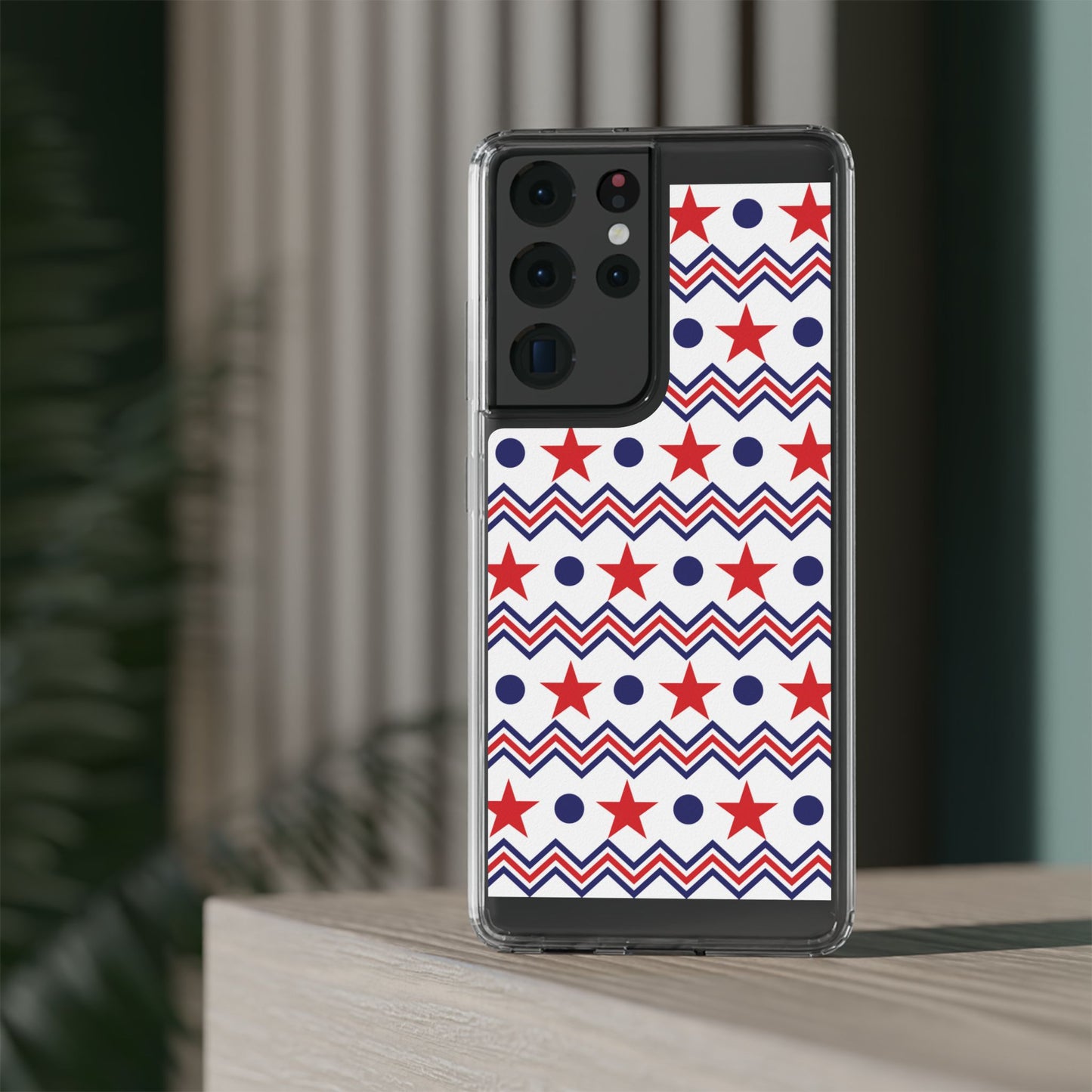 Patriotic Chevron Stars Phone Case