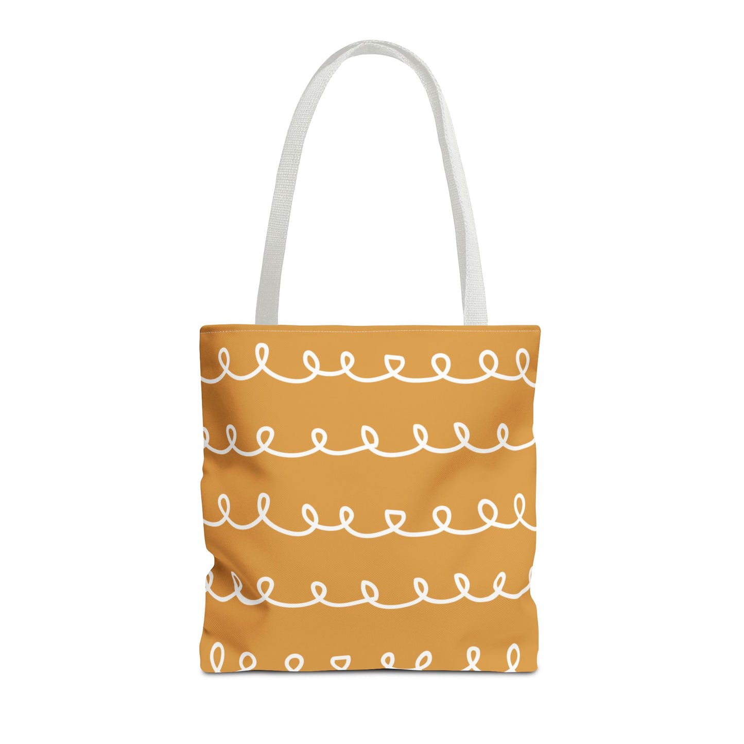 Golden Swirl Tote Bag