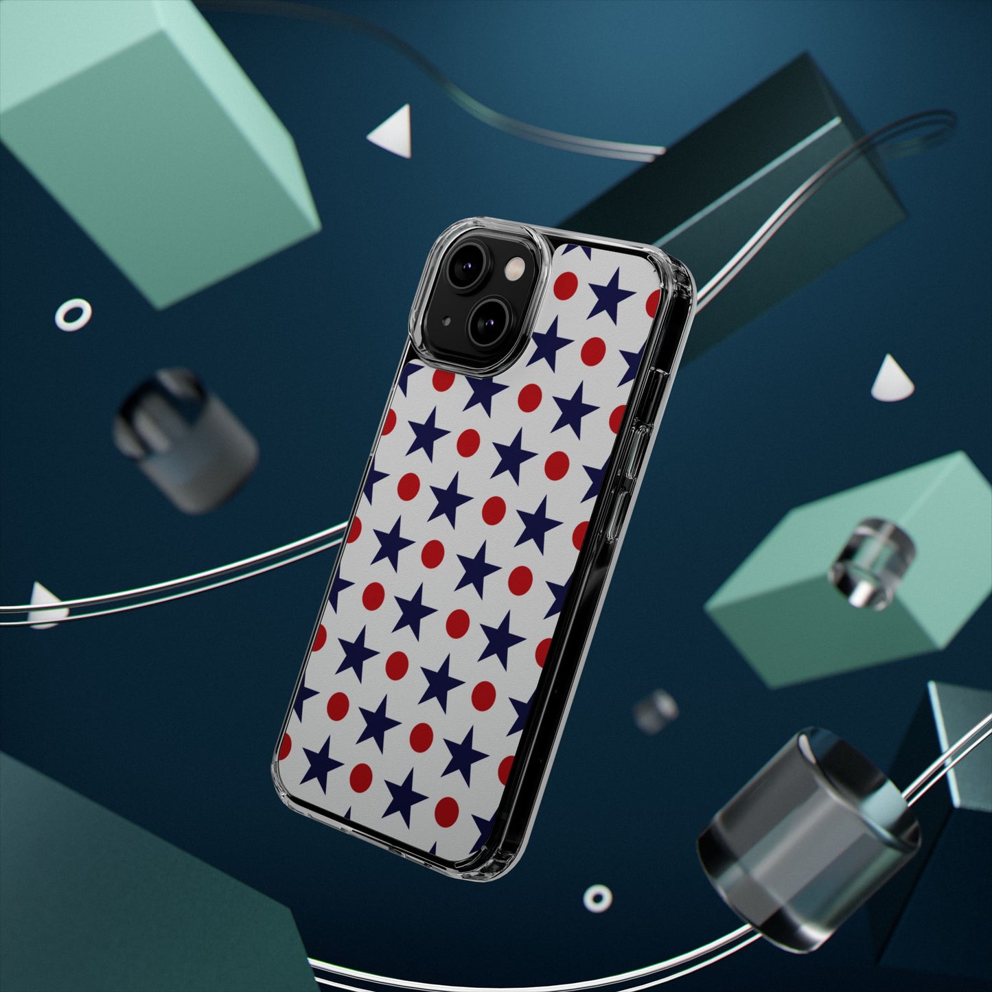 Bold Stars and Dots Phone Case