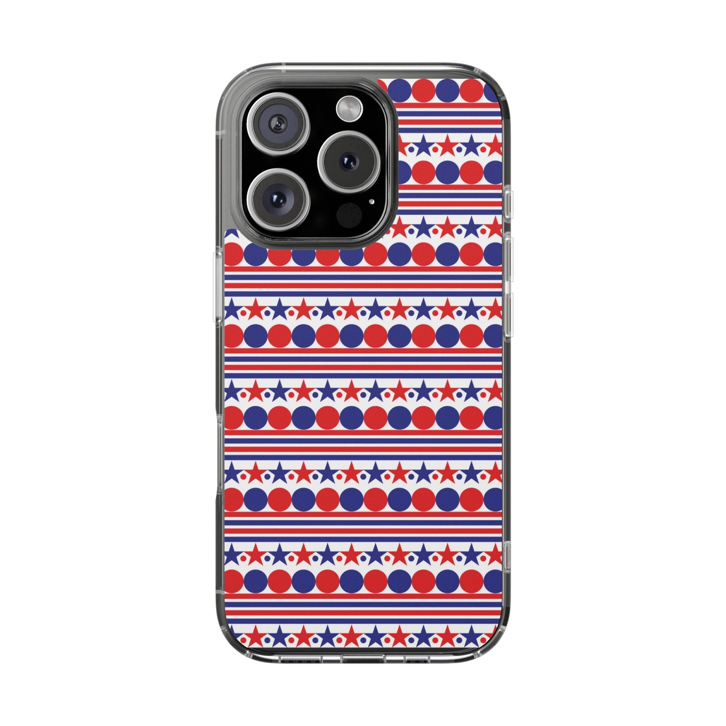 Patriotic Stripes and Stars Phone Case