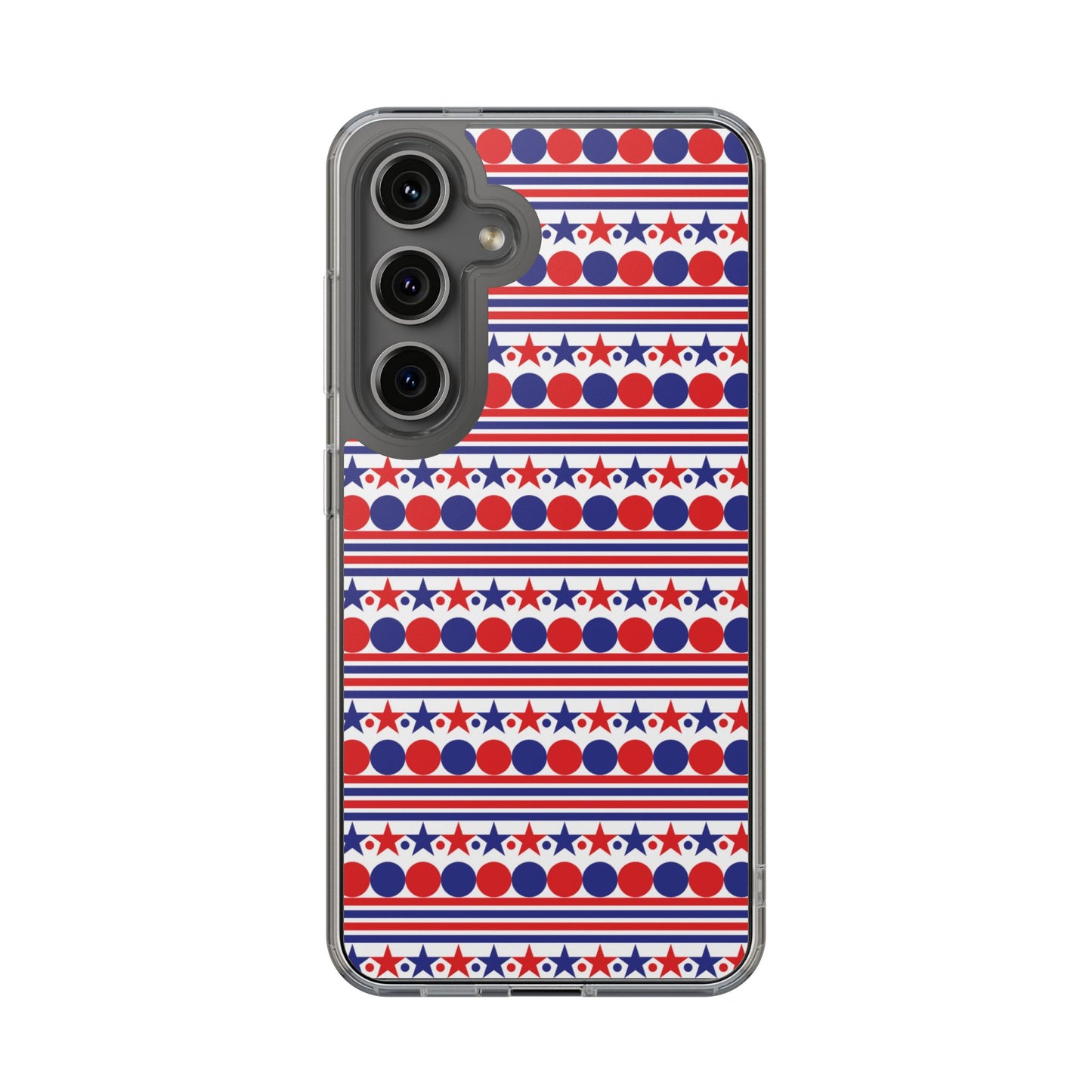 Patriotic Stripes and Stars Phone Case