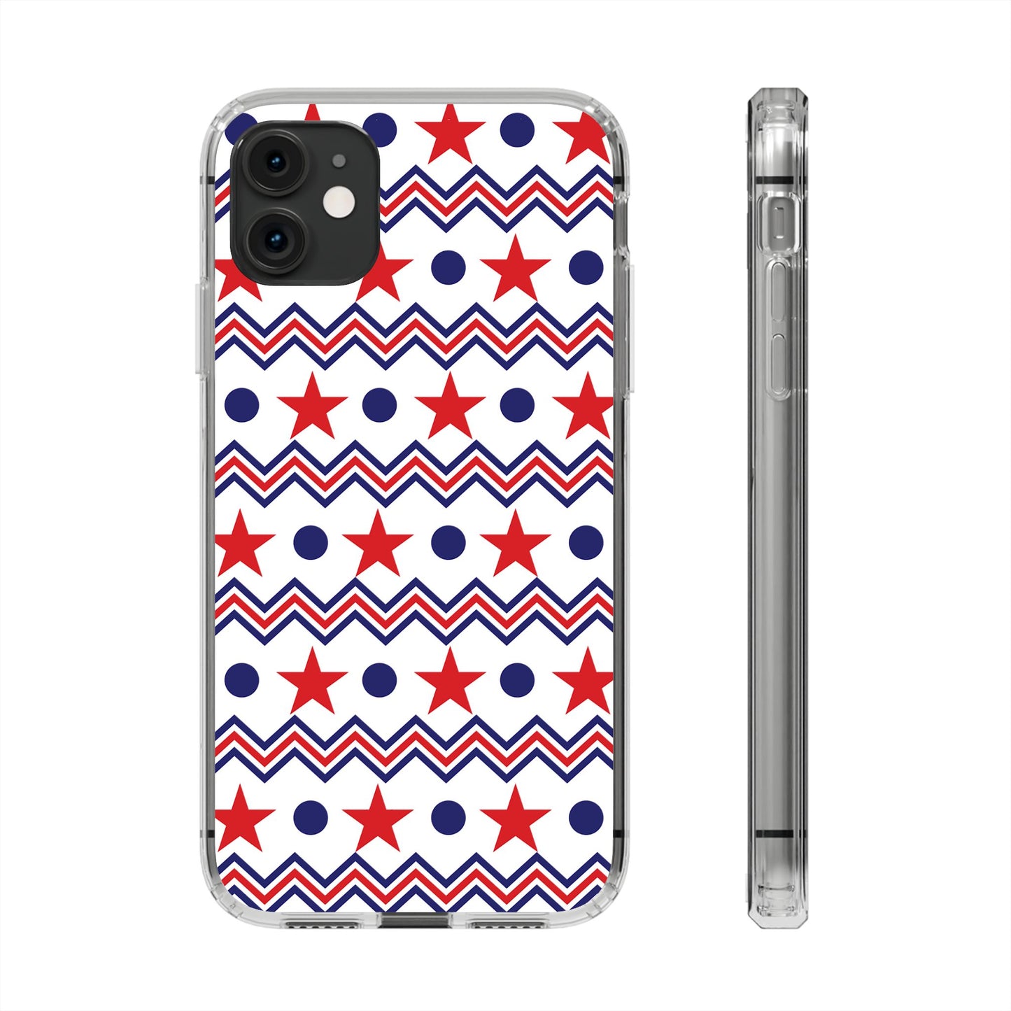 Patriotic Chevron Stars Phone Case