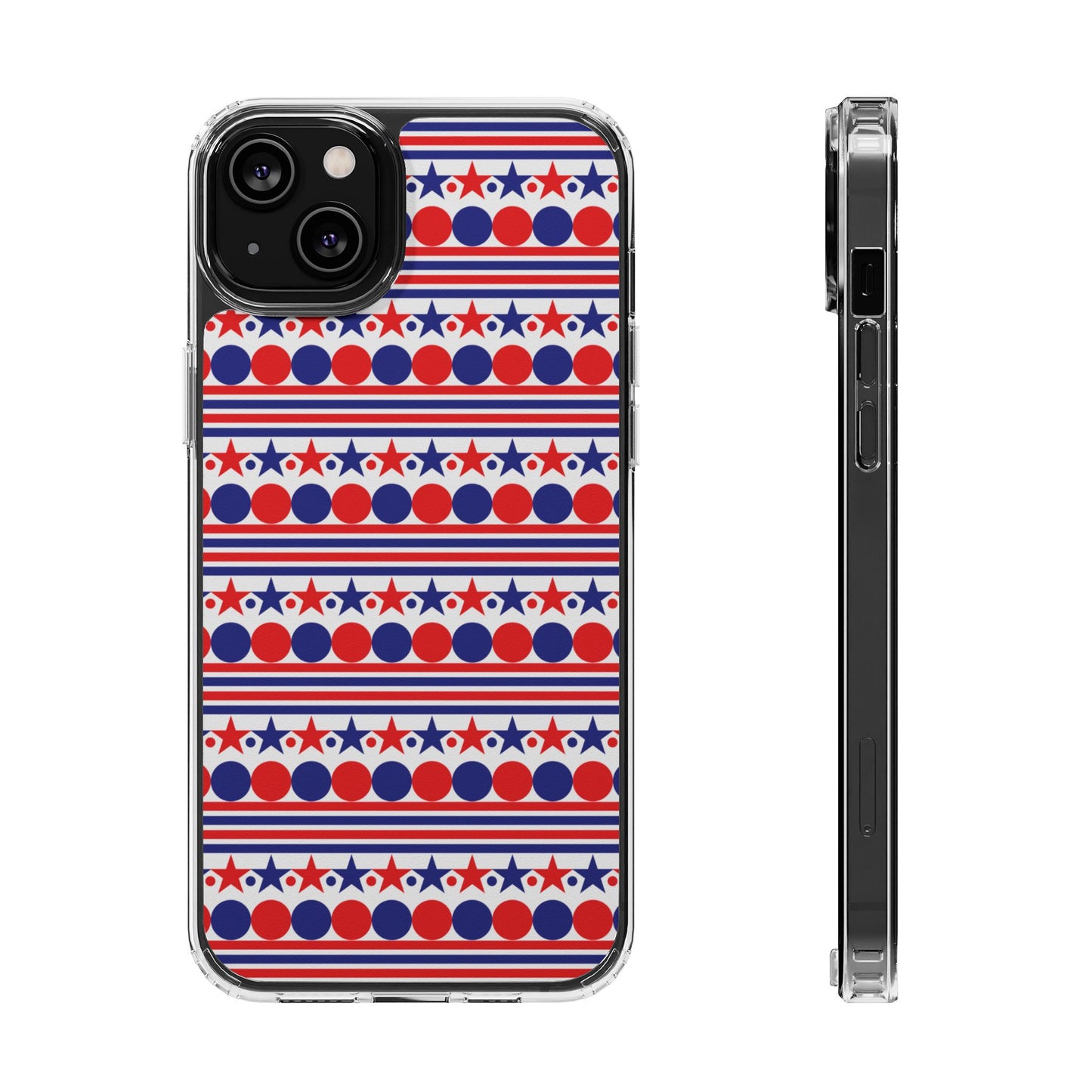 Patriotic Stripes and Stars Phone Case