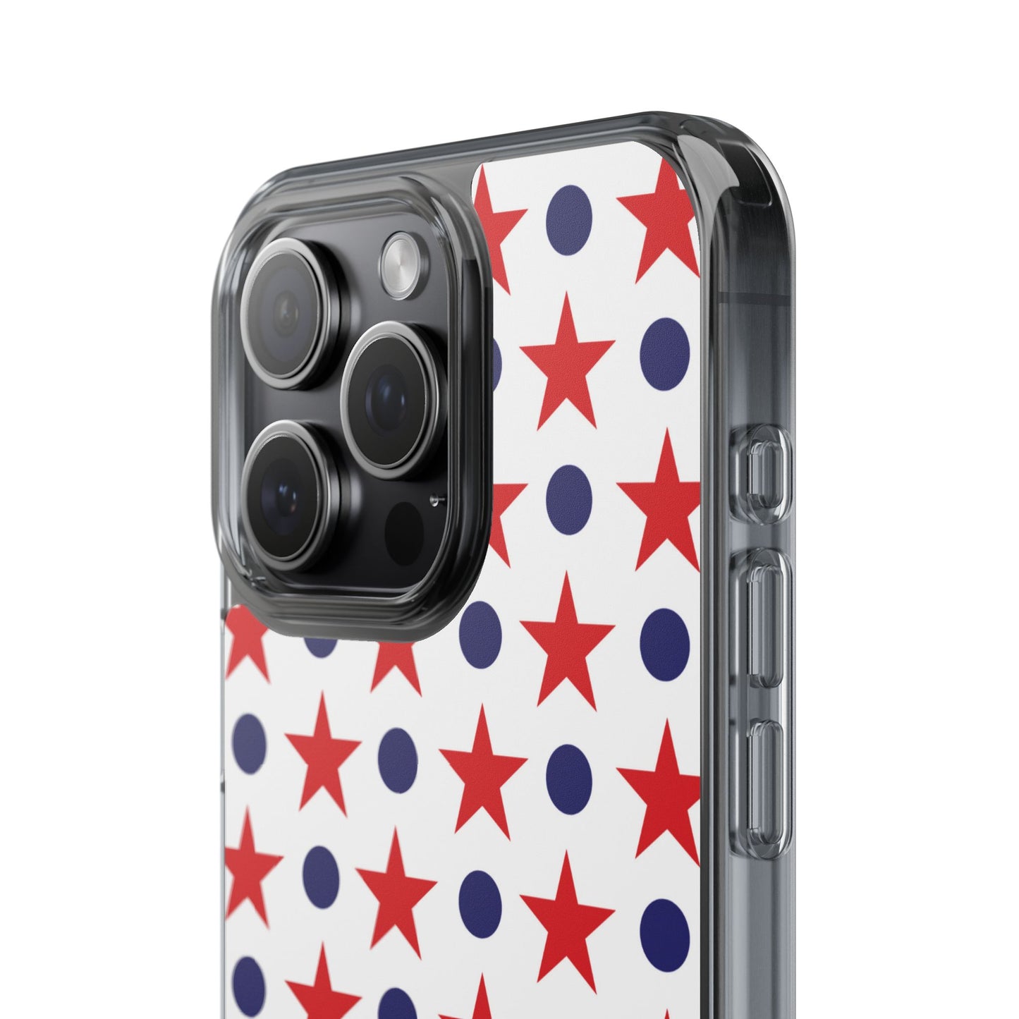 Patriotic Stars and Dots Phone Case