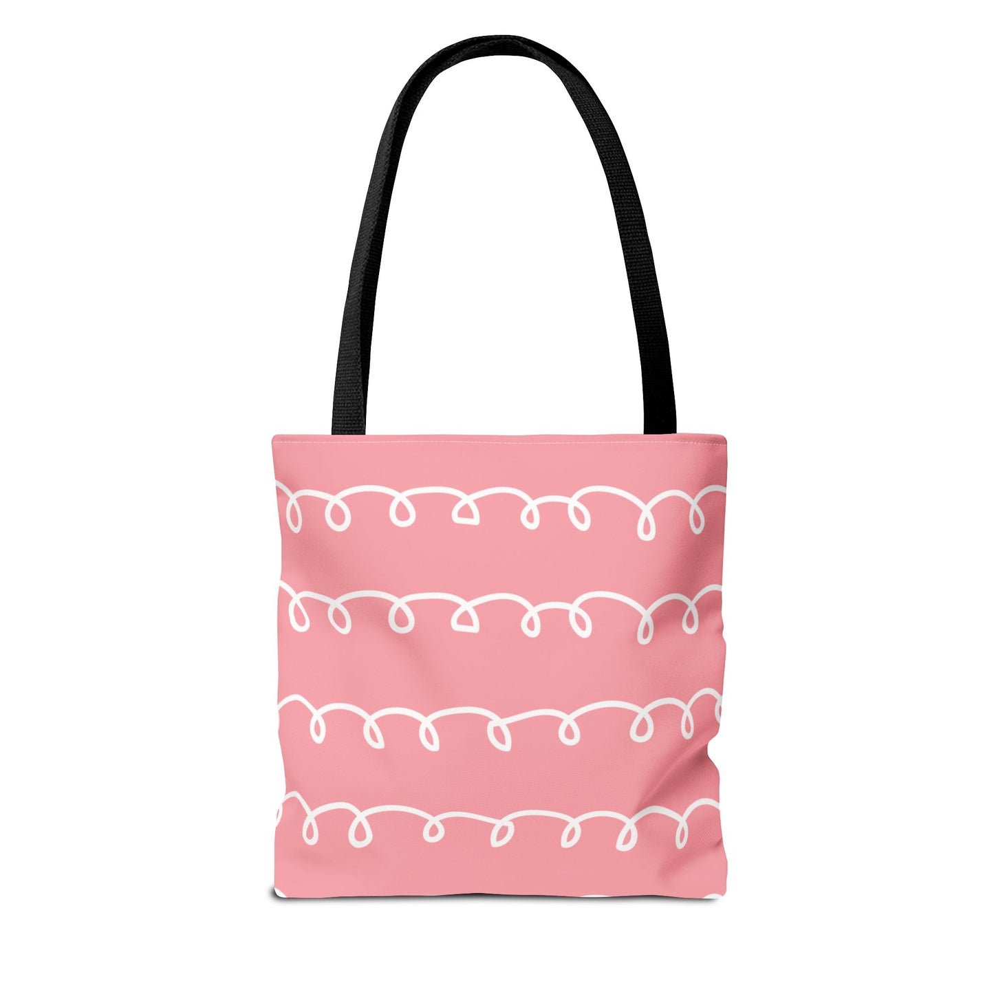 Pink Swirl Delight Tote Bag