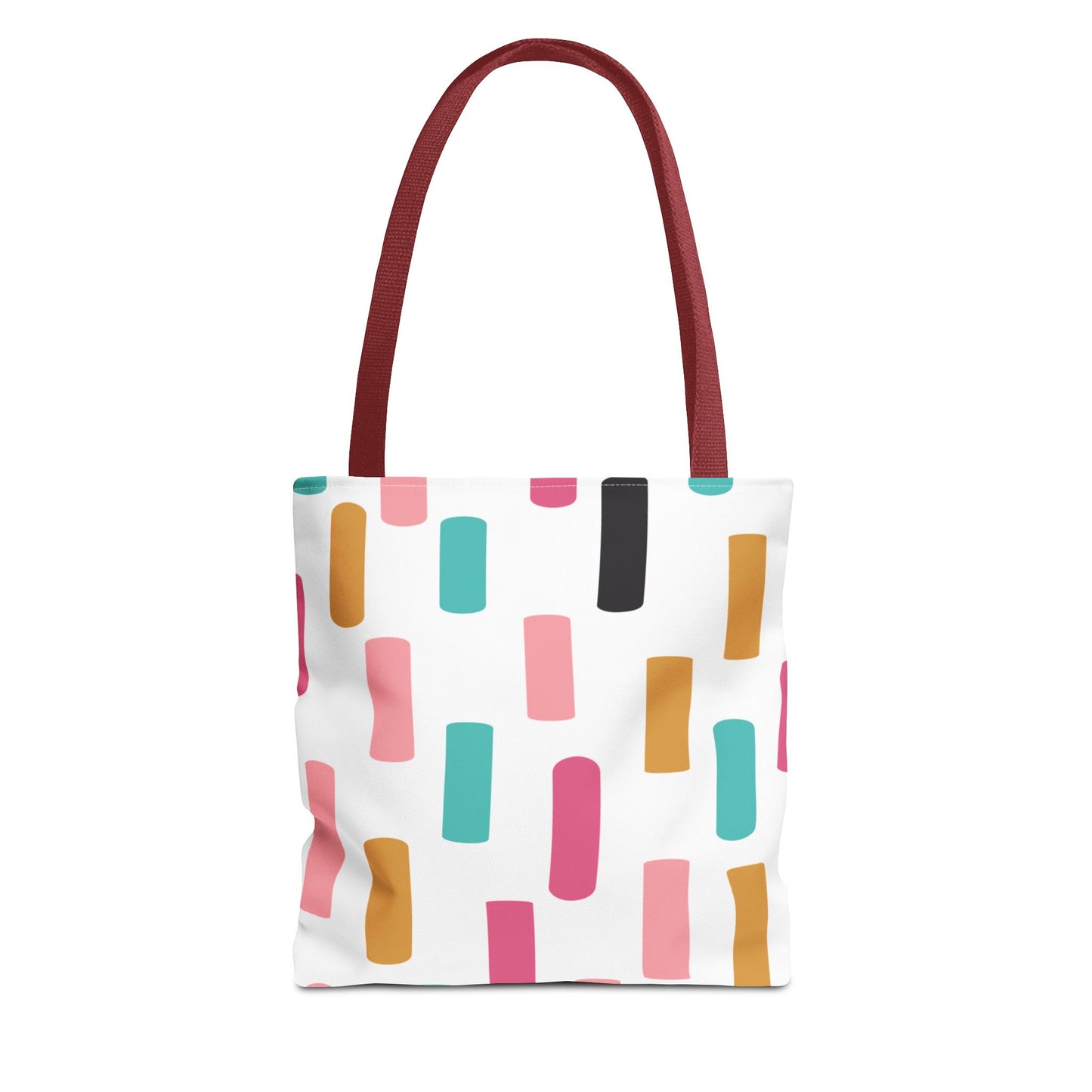 Color Block Confetti Tote Bag