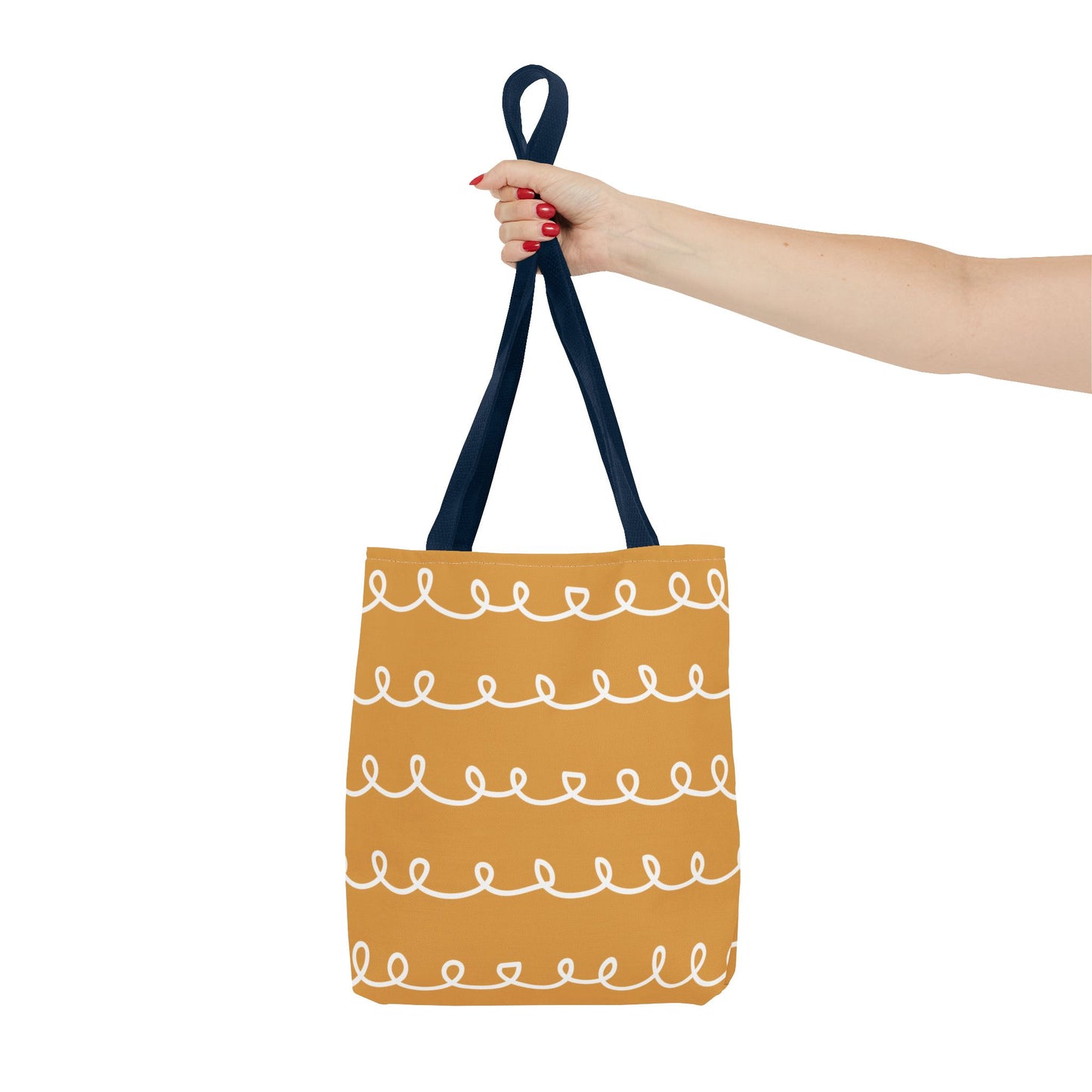 Golden Swirl Tote Bag