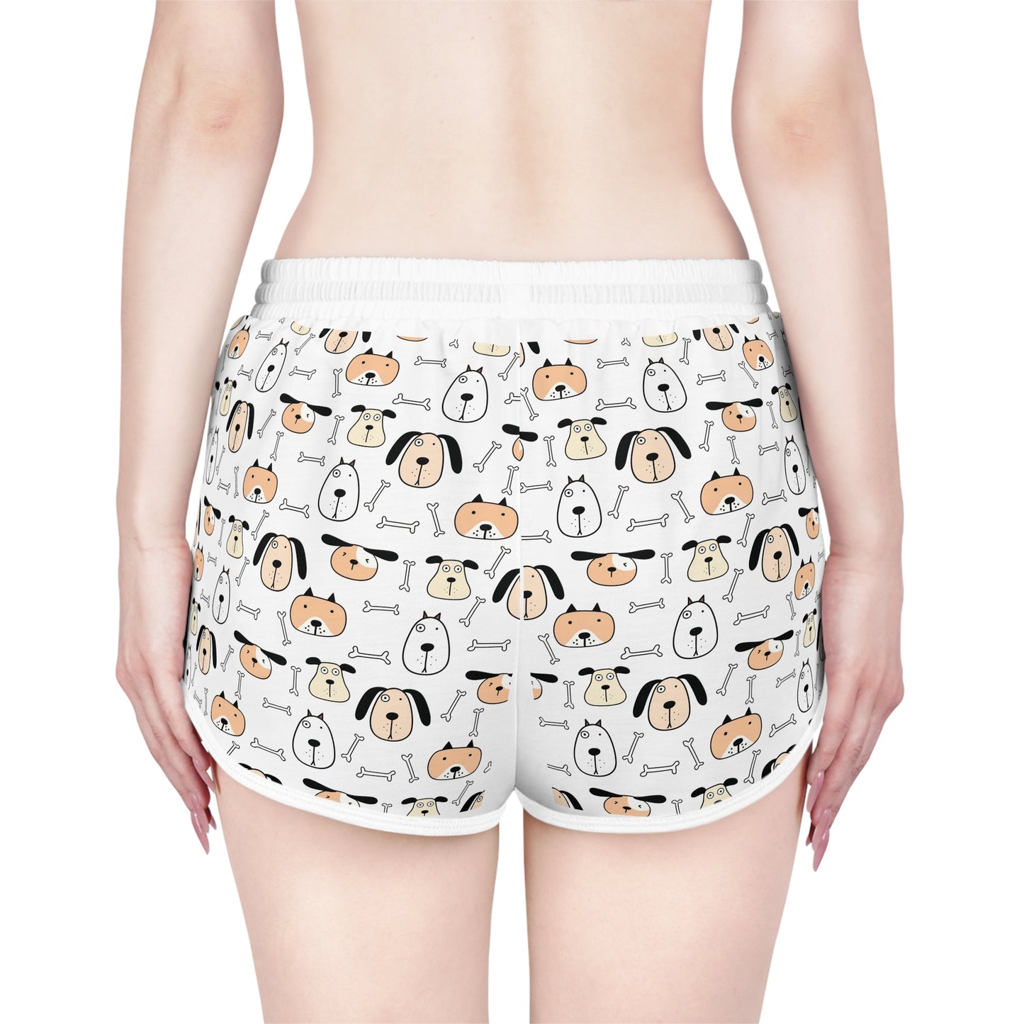 Playful Paws Dog Pattern Sweatshorts