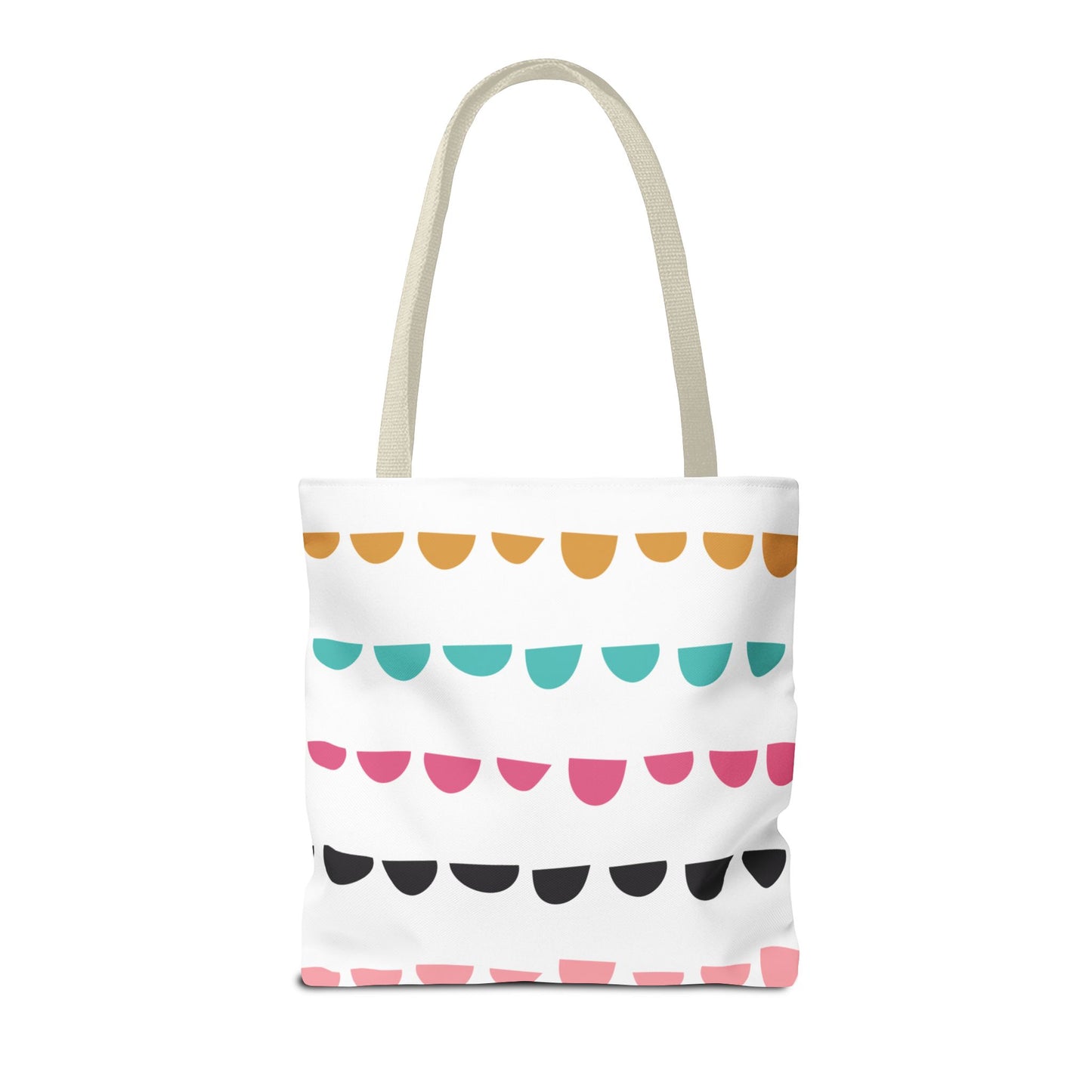 Colorful Arched Dots Tote Bag