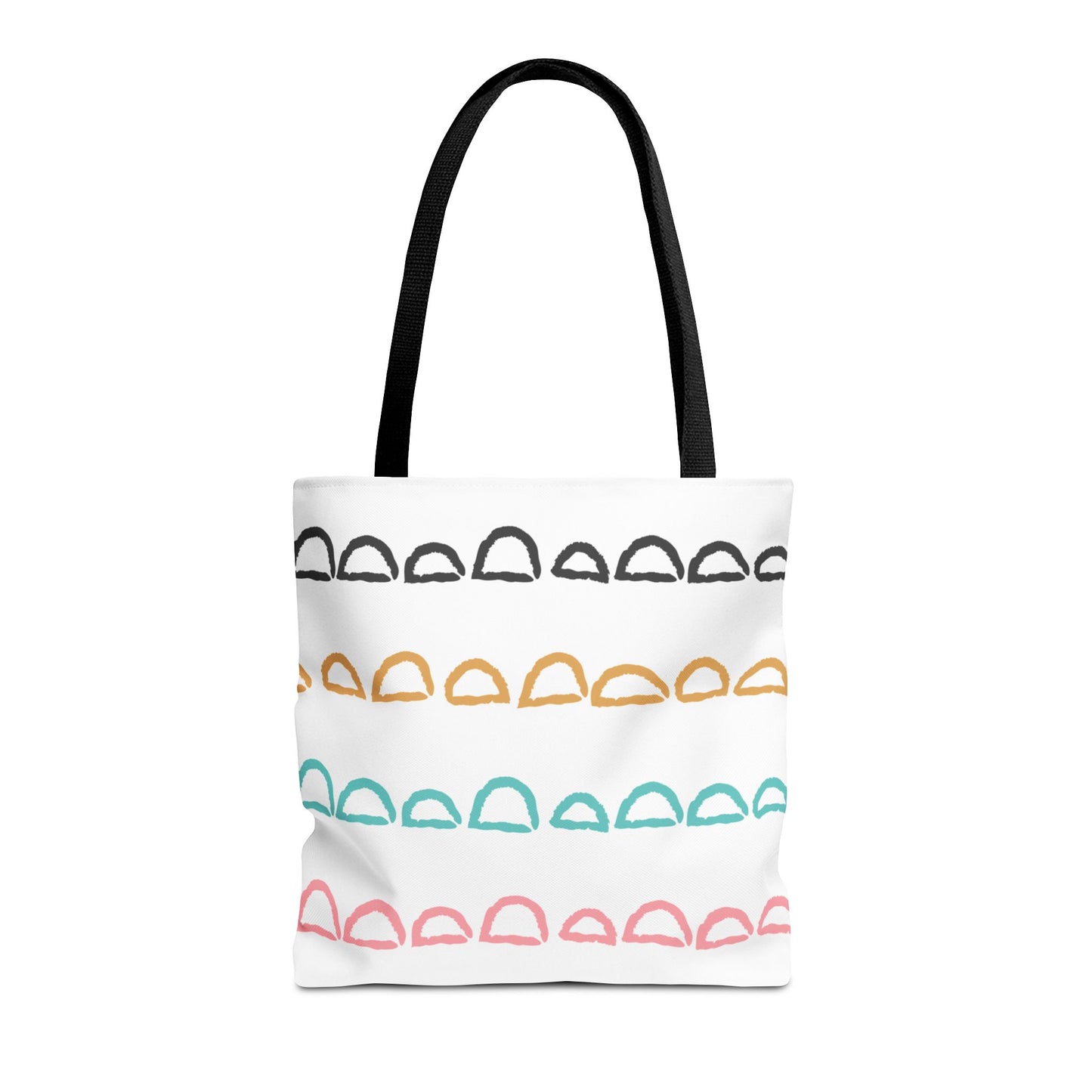 Rainbow Arch Stripes Tote Bag