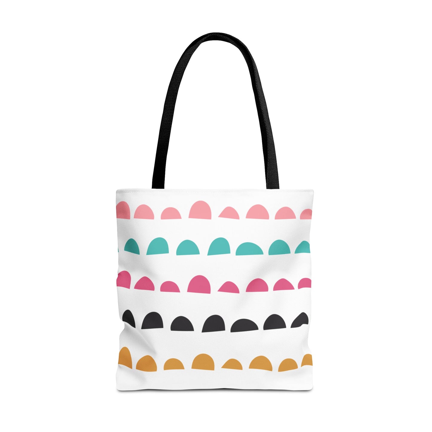 Colorful Arched Dots Tote Bag