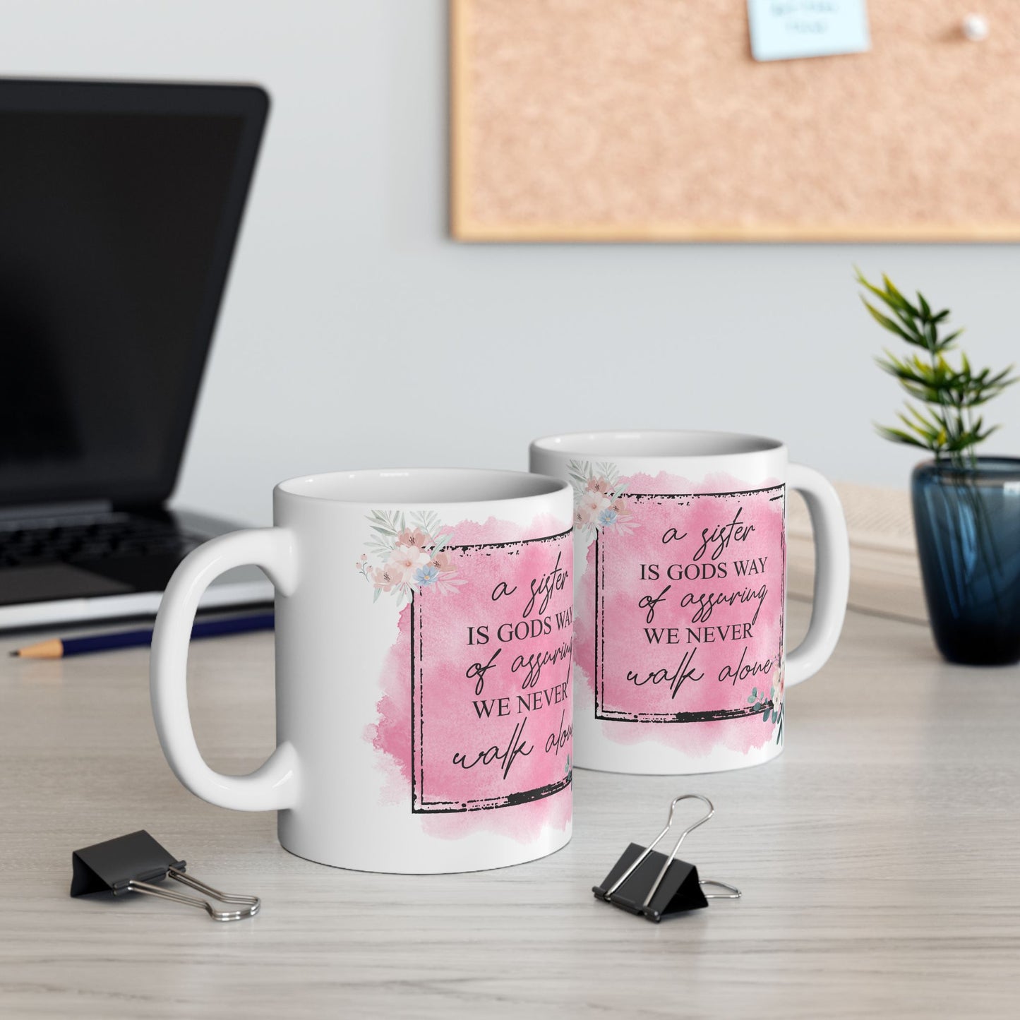 A Sister's Love Ceramic Mug