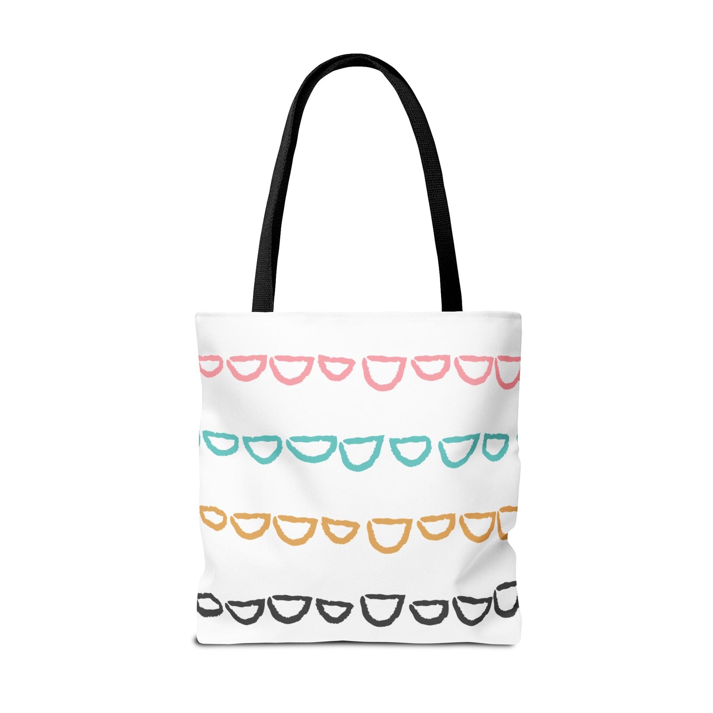 Rainbow Arch Stripes Tote Bag