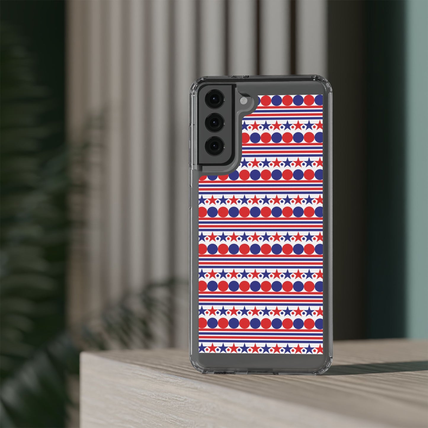 Patriotic Stripes and Stars Phone Case