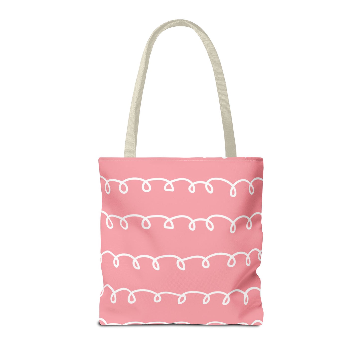 Pink Swirl Delight Tote Bag