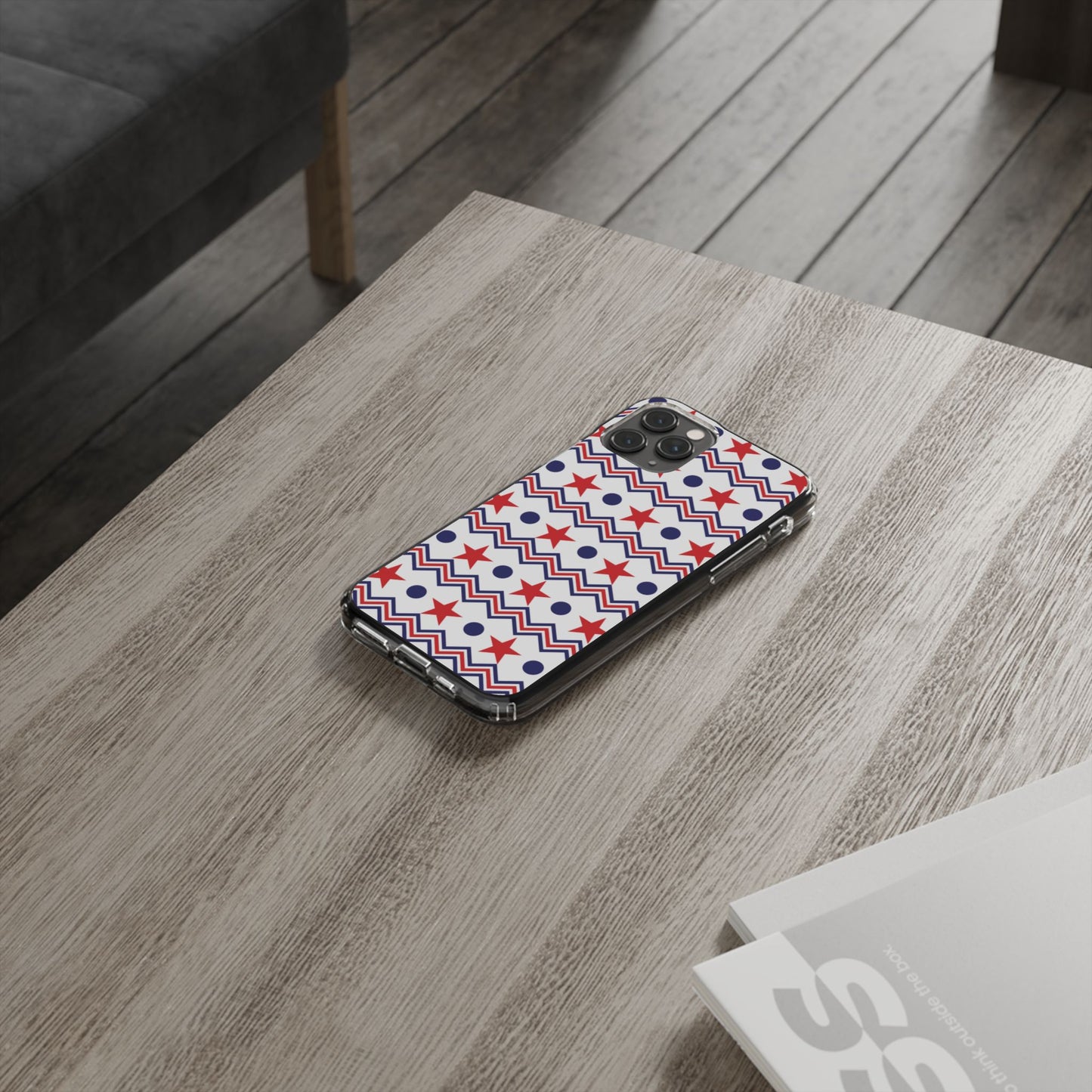 Patriotic Chevron Stars Phone Case