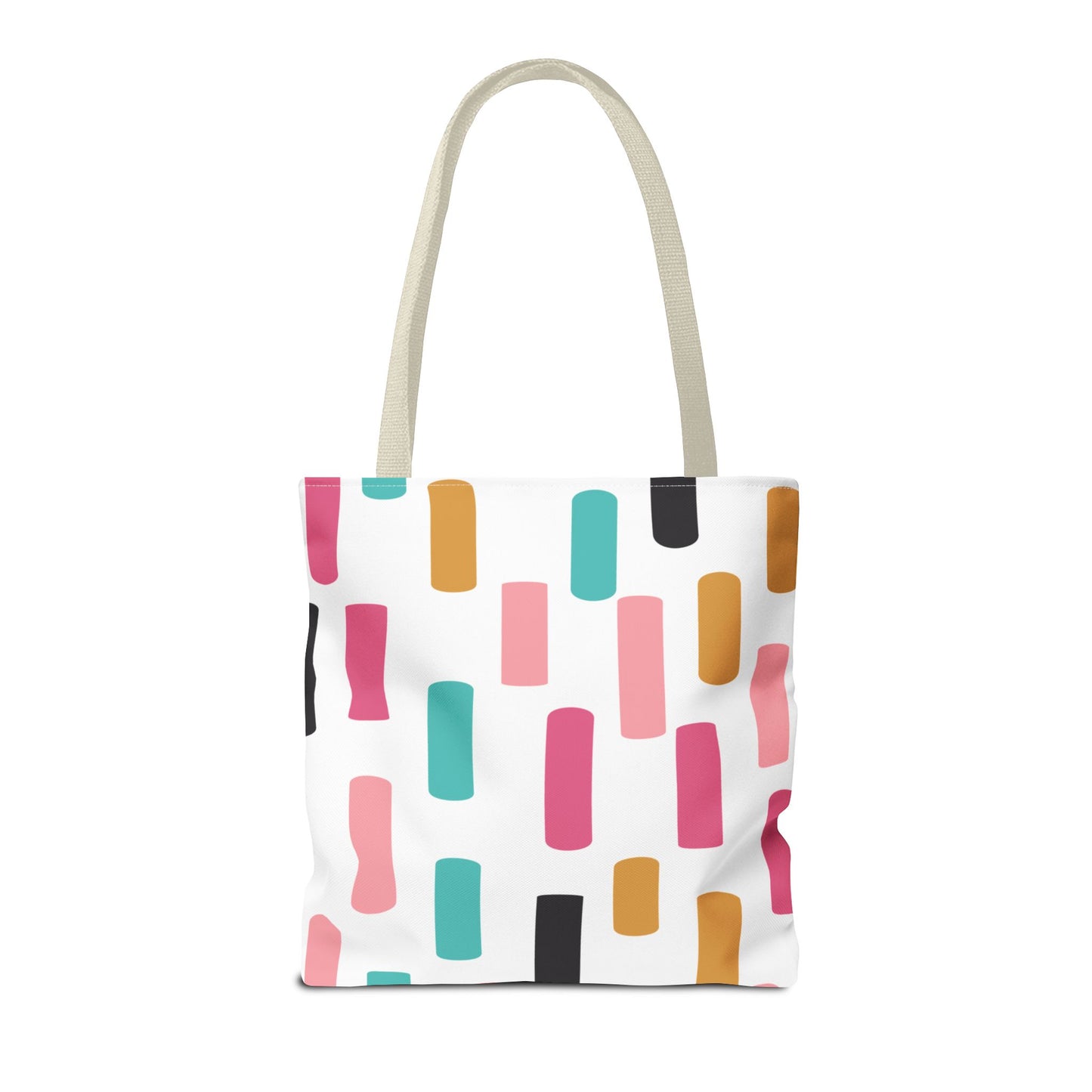 Color Block Confetti Tote Bag