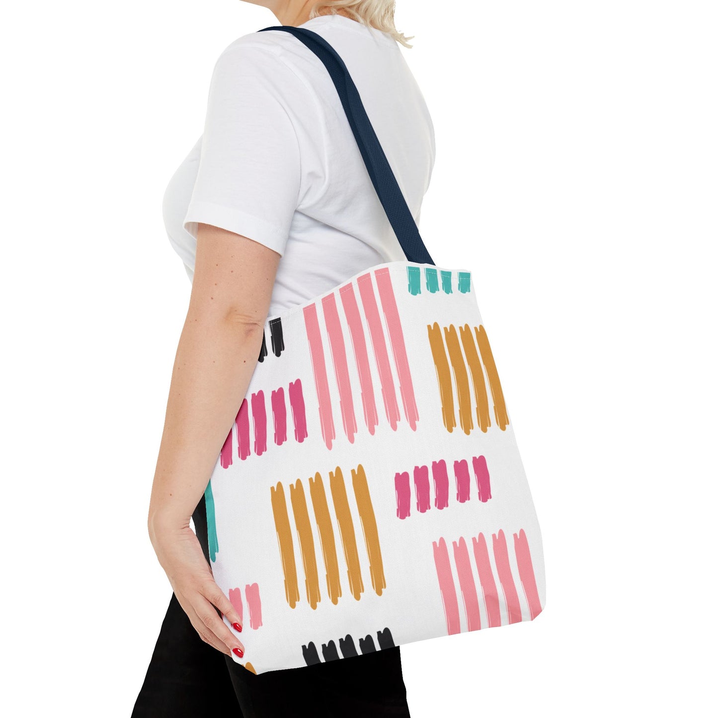 Painted Strokes Tote Bag