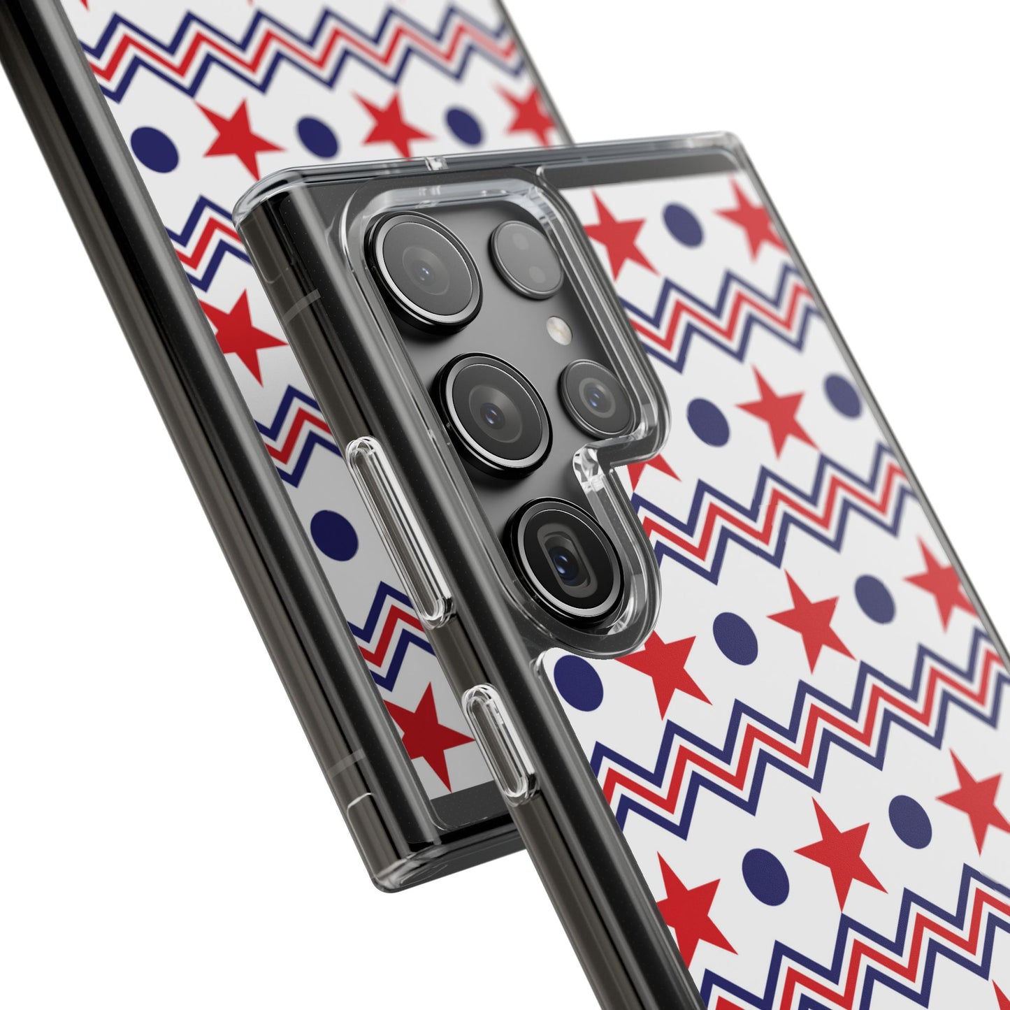 Patriotic Chevron Stars Phone Case