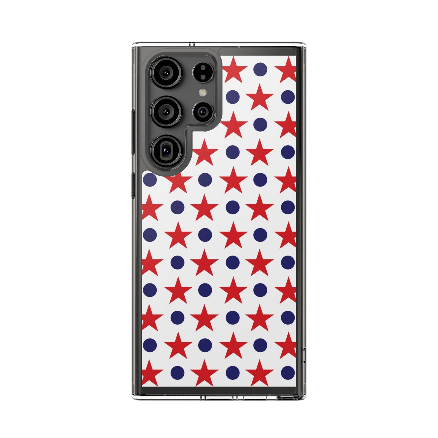 Patriotic Stars and Dots Phone Case