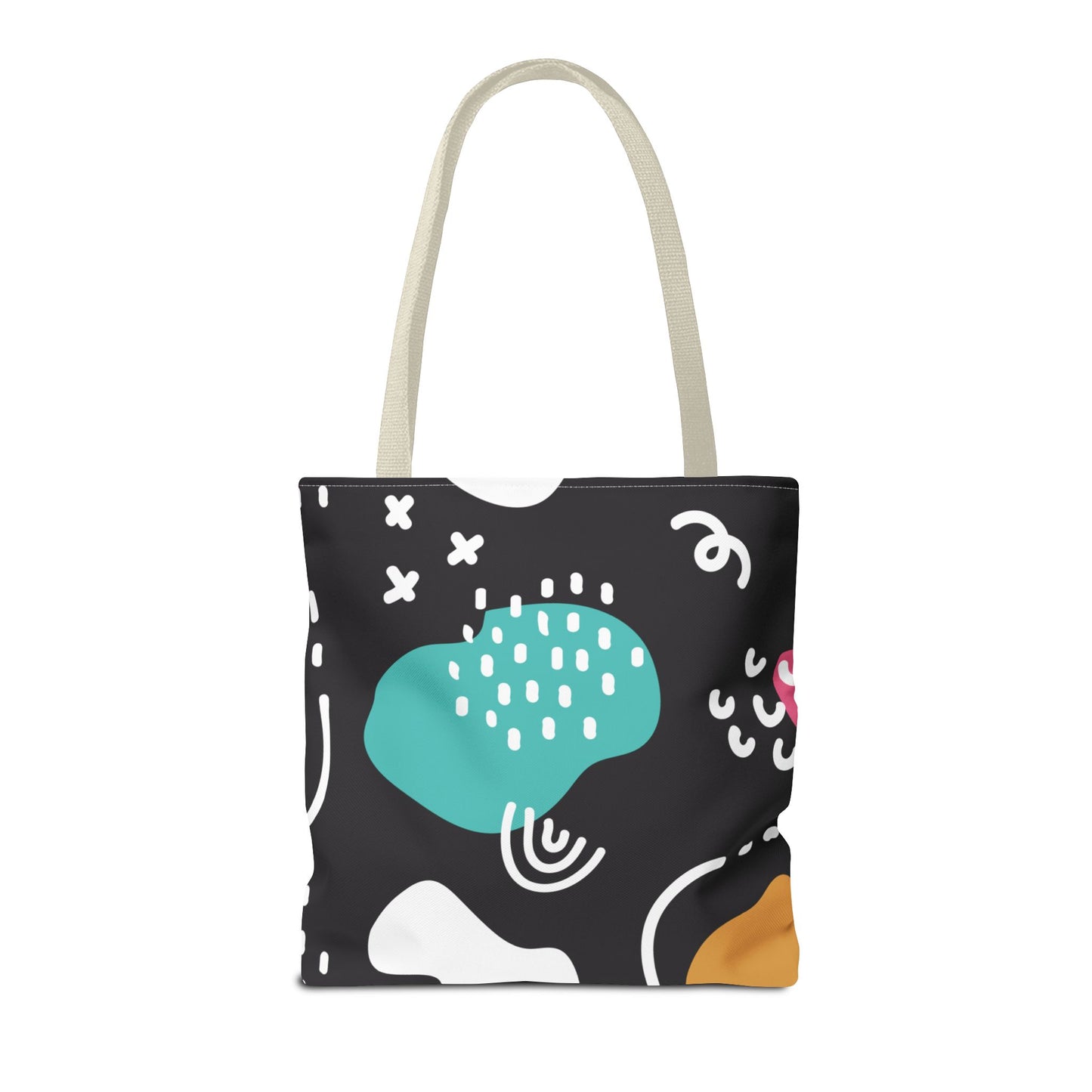 Modern Abstract Shapes Tote Bag