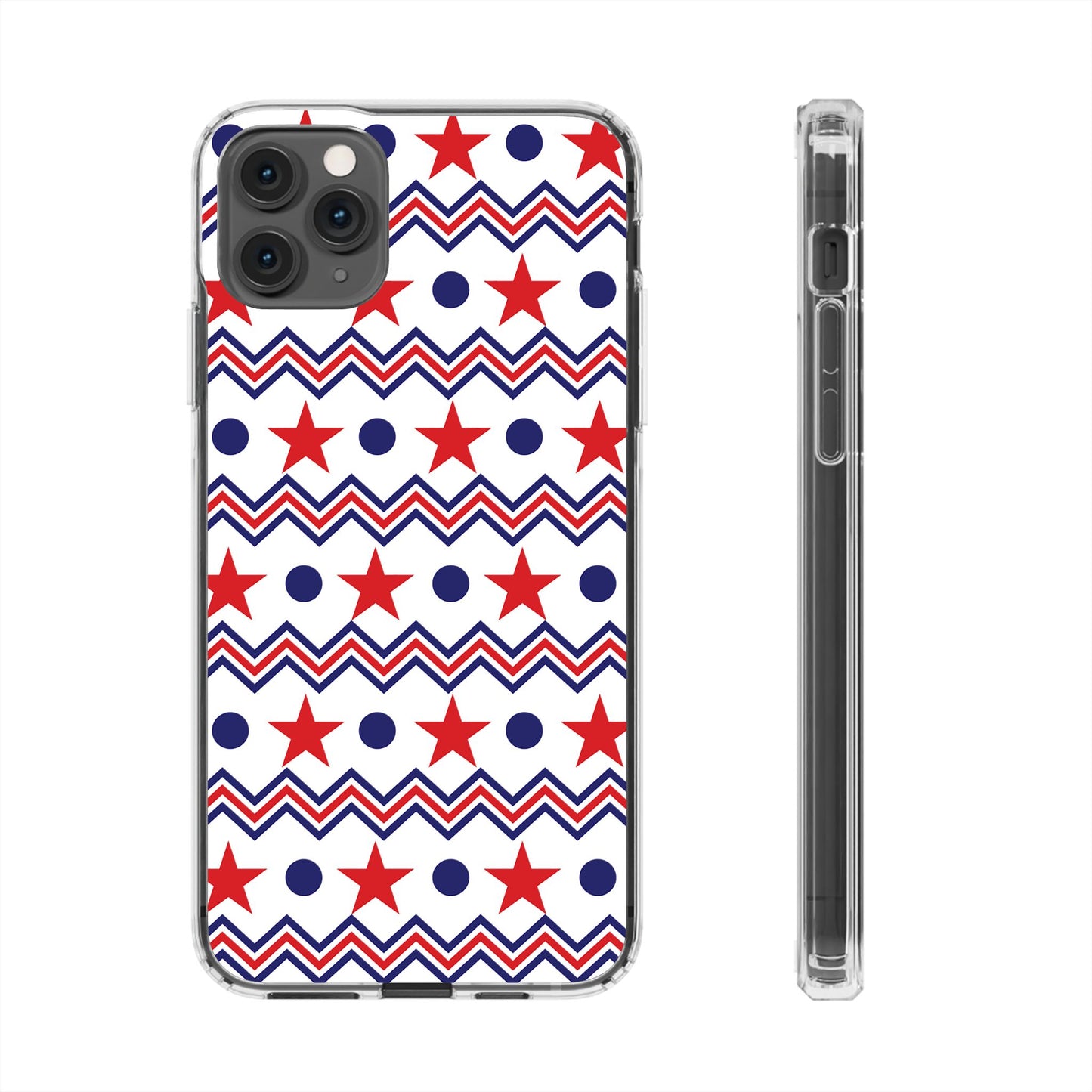 Patriotic Chevron Stars Phone Case