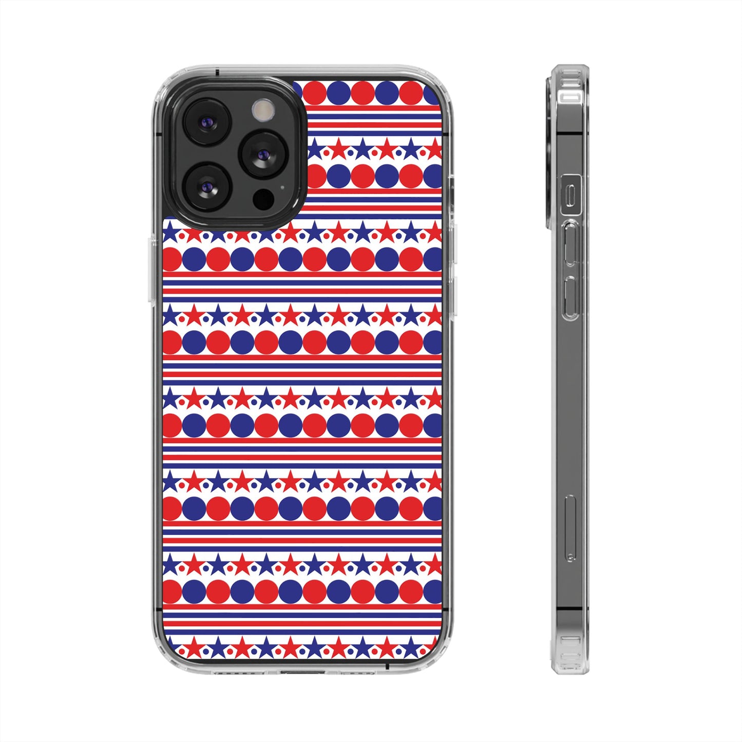 Patriotic Stripes and Stars Phone Case