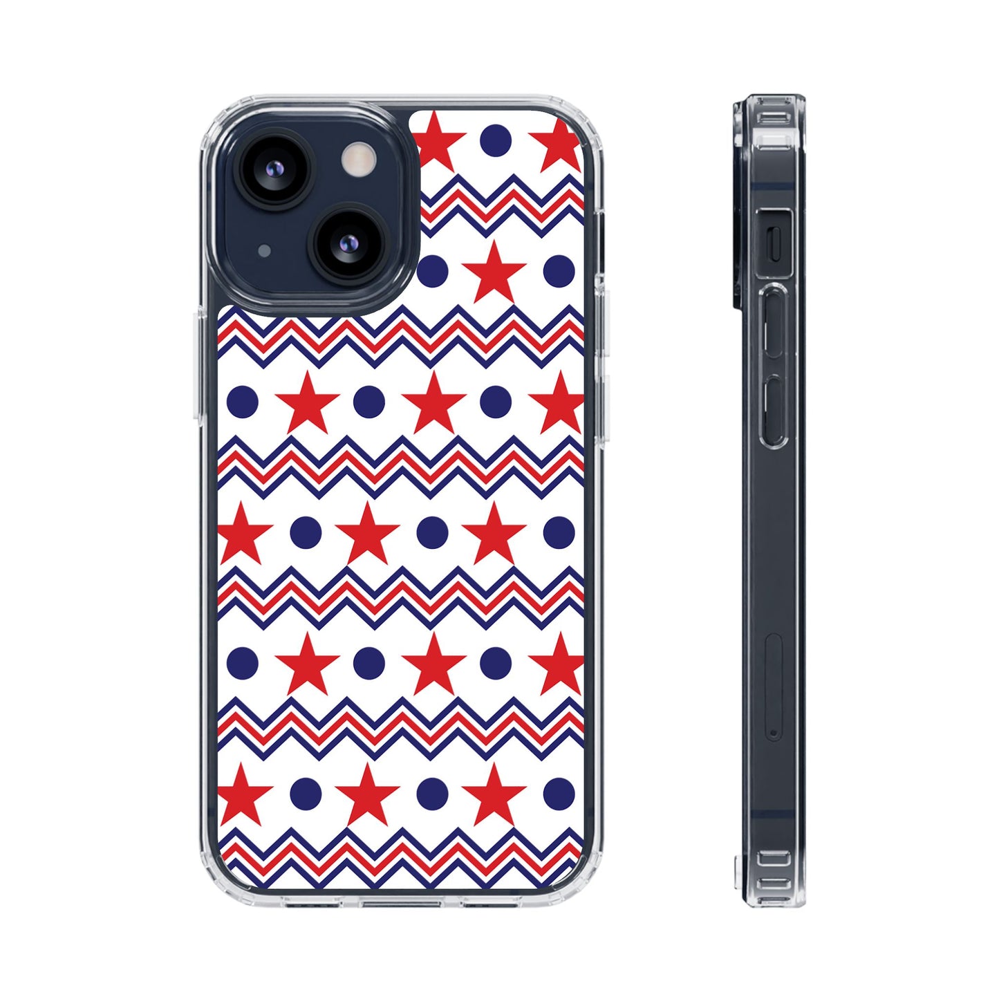 Patriotic Chevron Stars Phone Case